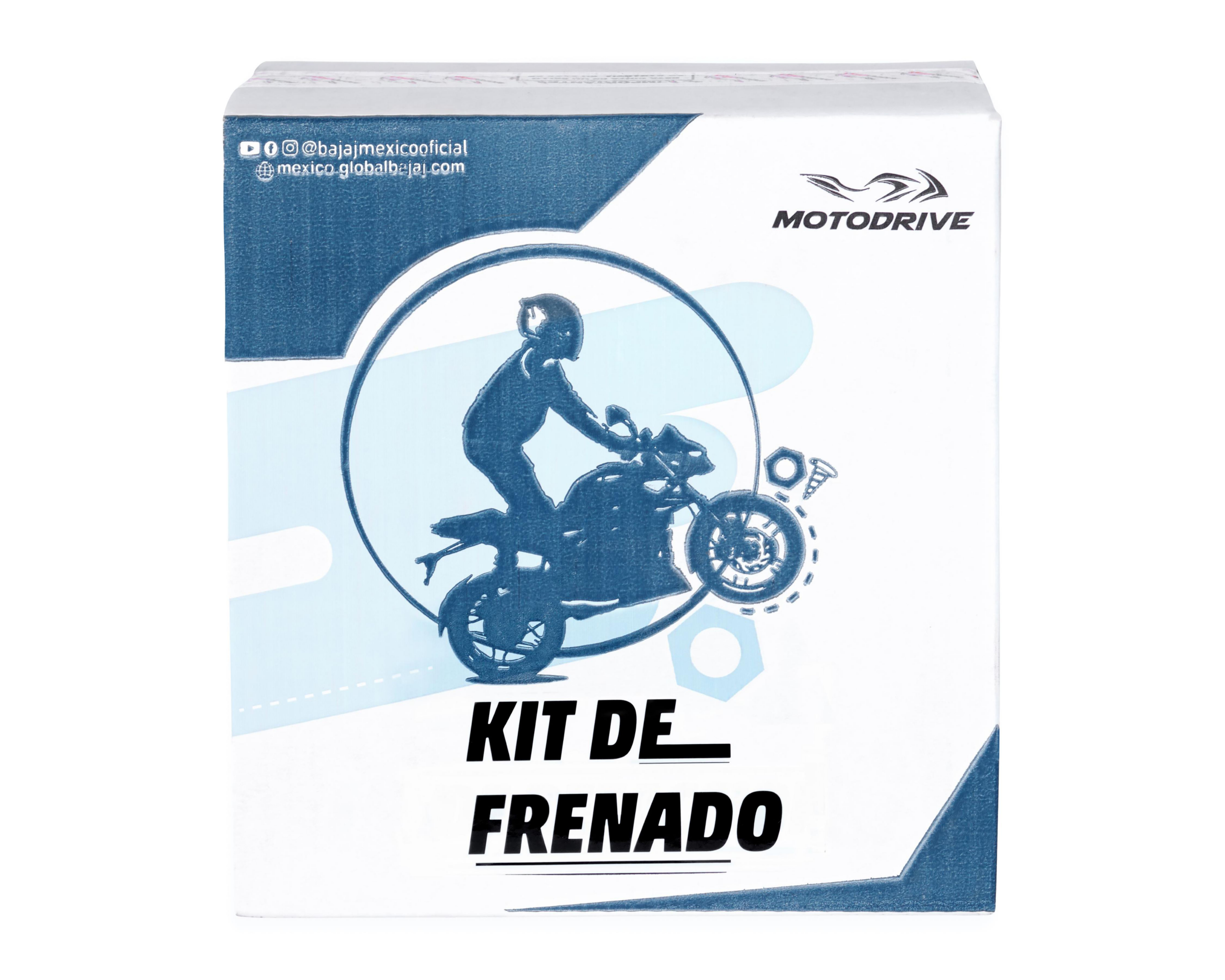 Foto 5 pulgar | Kit de Refacciones para Frenos Bajaj Pulsar NS 160 para Moto 4 Piezas