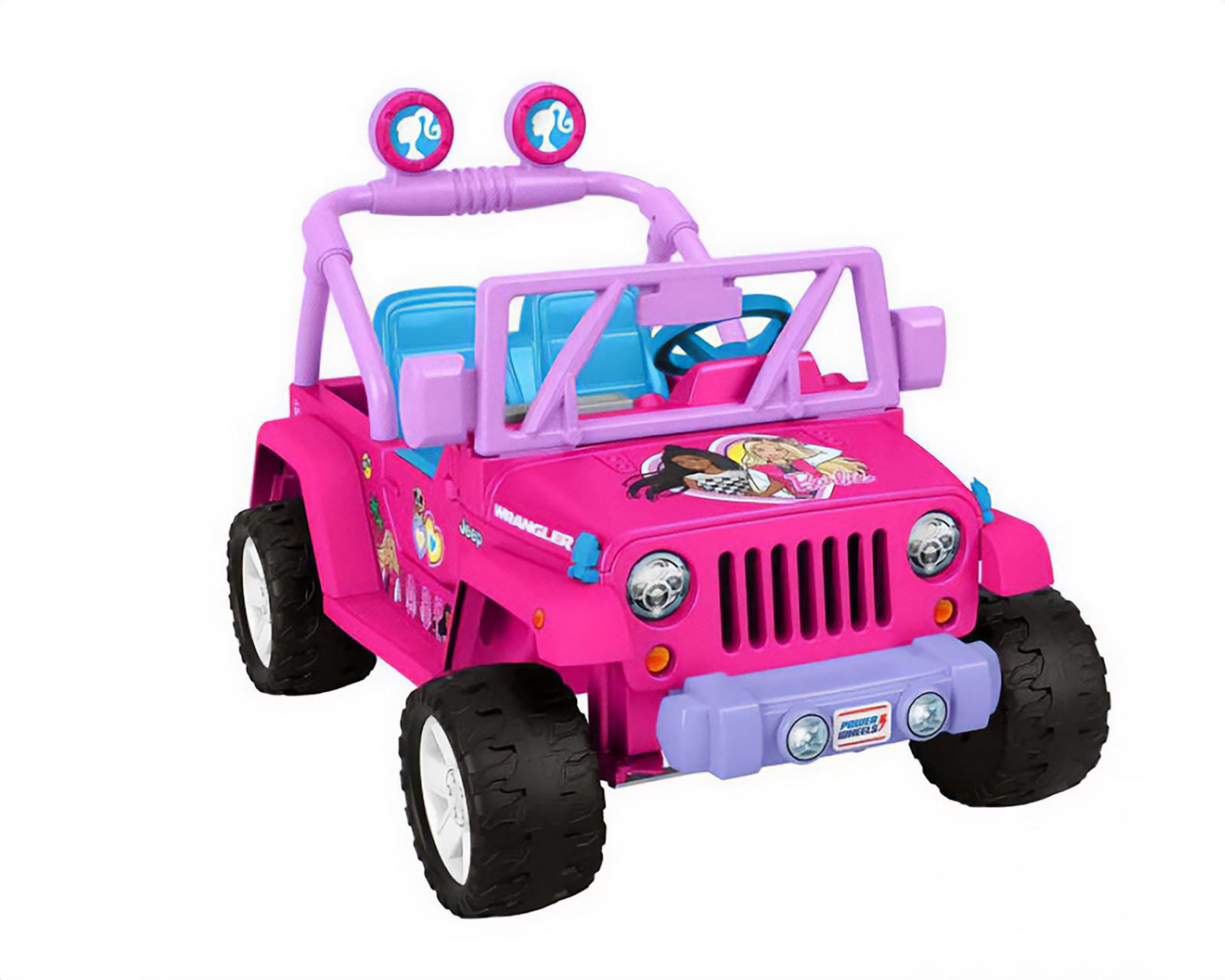 Foto 2 pulgar | Montable Eléctrico Power Wheels Barbie Rosa