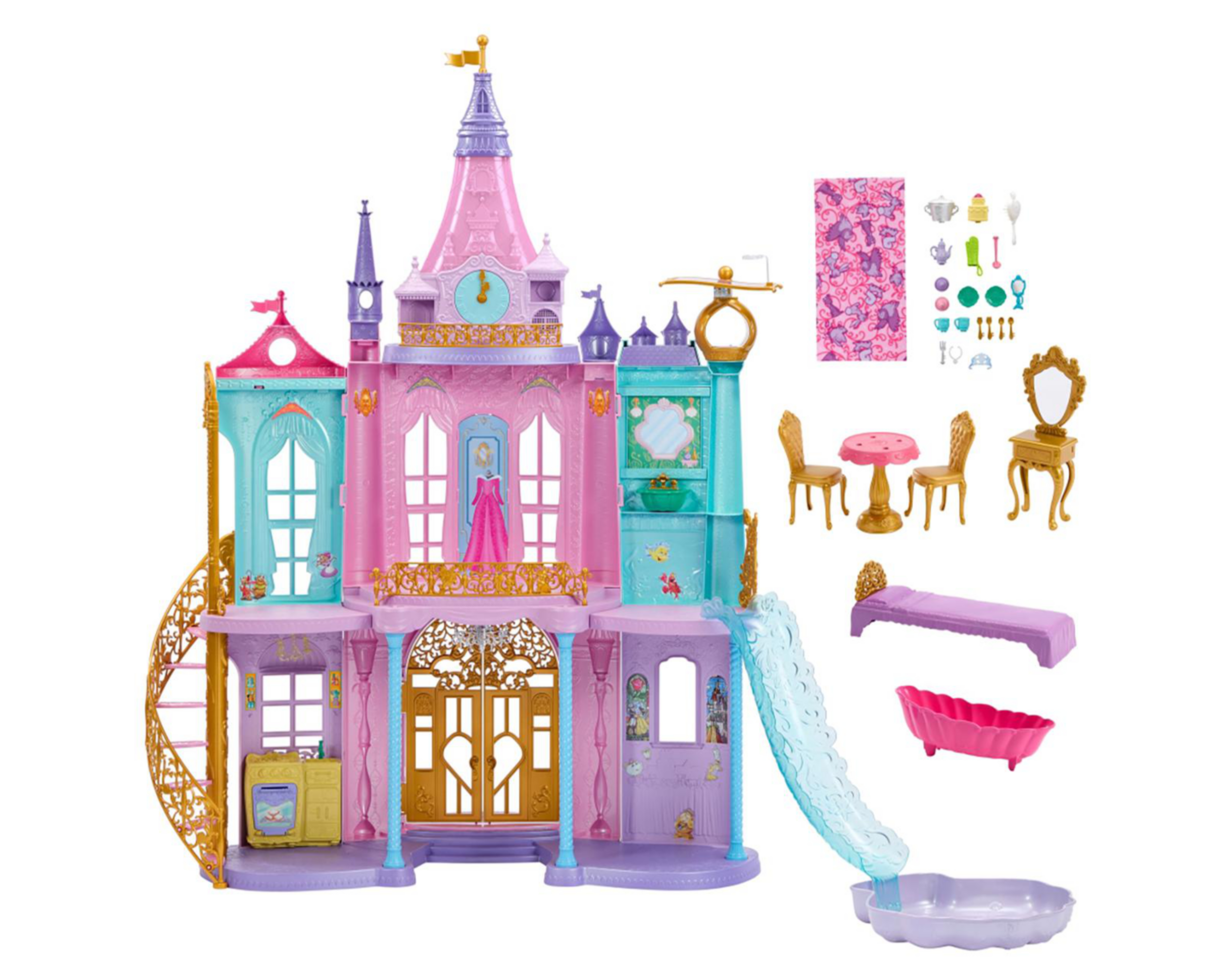 Castillo Disney Princesa Real de Ensueño Mattel