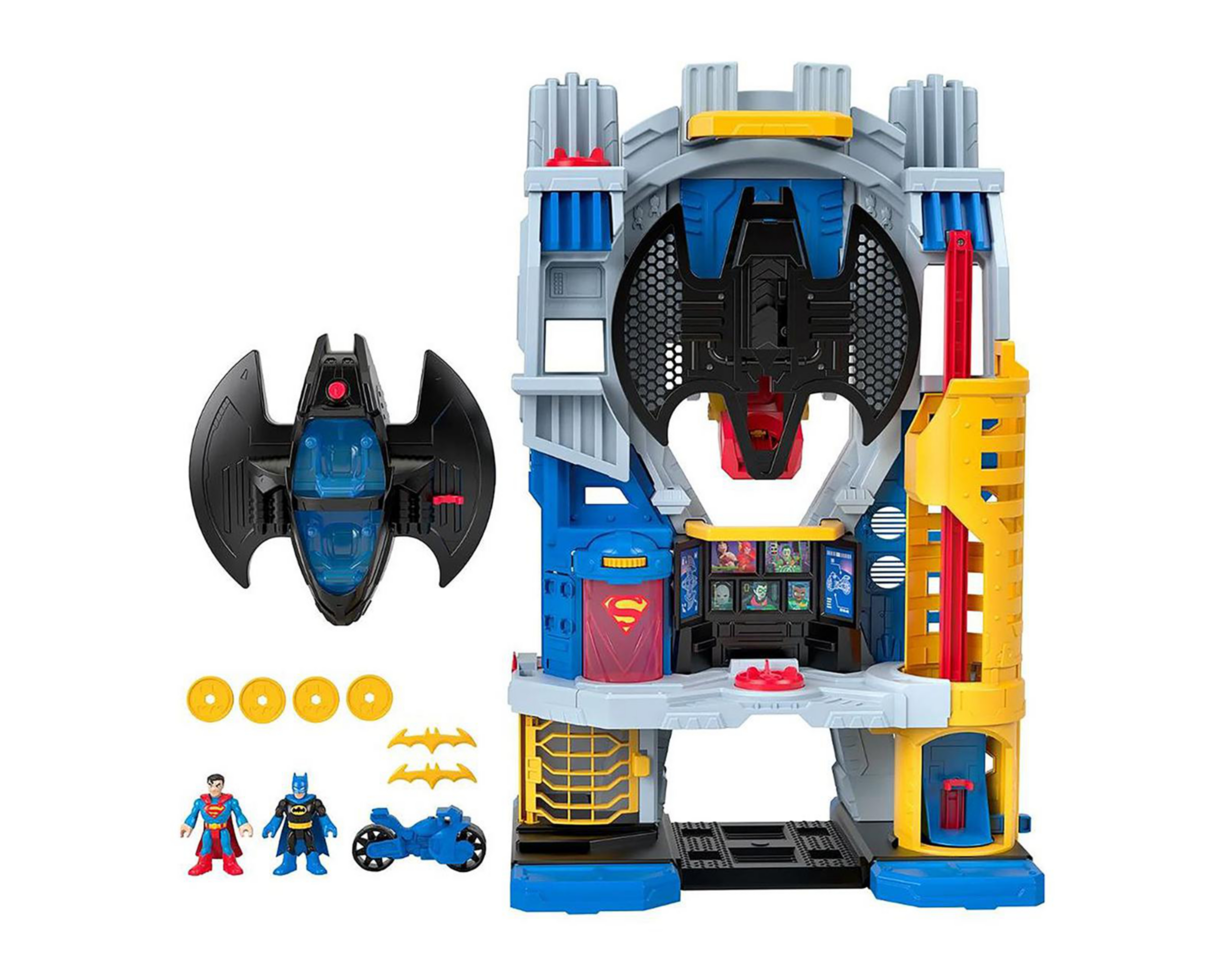 Casita de Juego DC Super Friends Mattel Multicolor