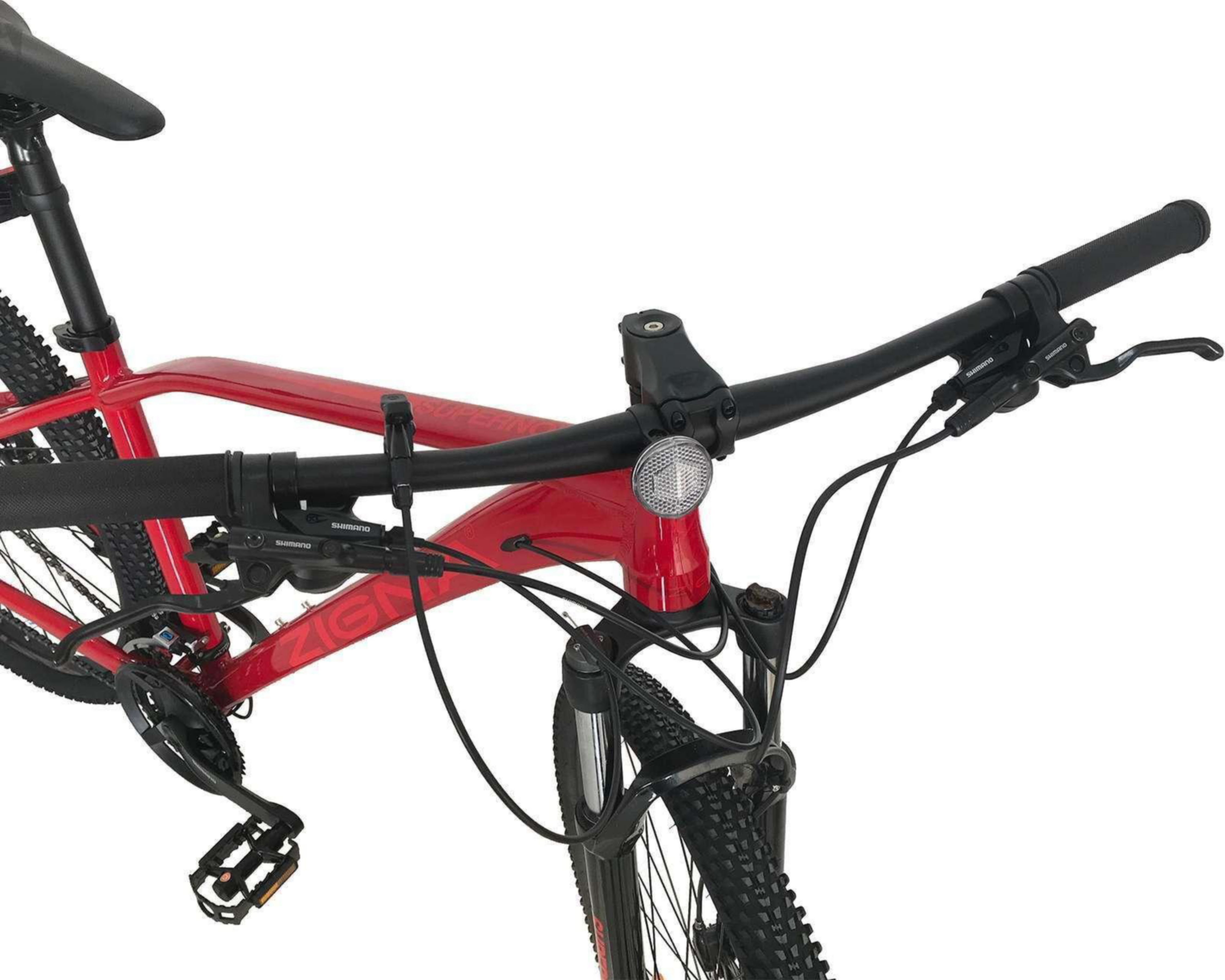 Foto 6 pulgar | Bicicleta de Montaña Zigna Supernova 29" Roja