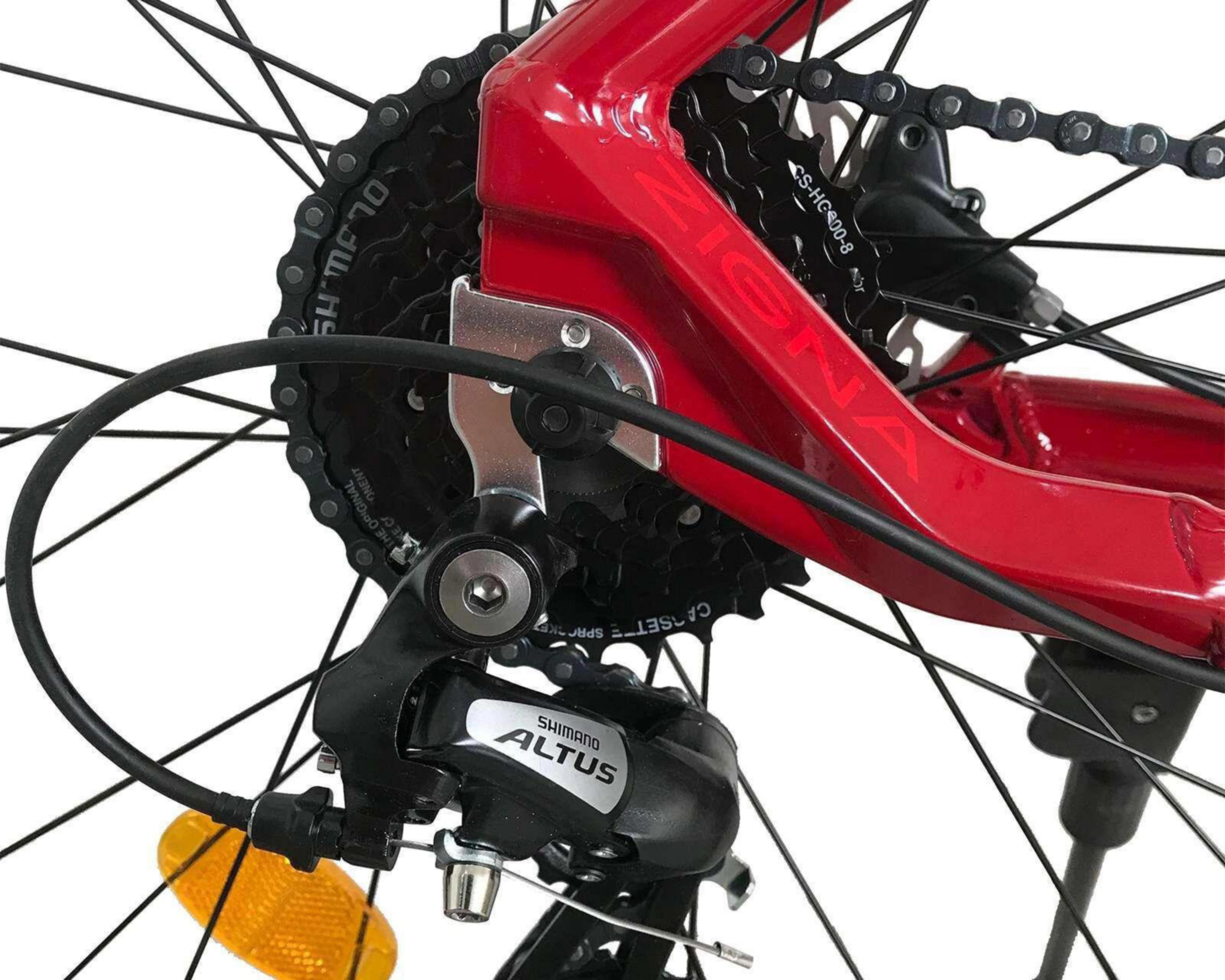 Foto 7 pulgar | Bicicleta de Montaña Zigna Supernova 29" Roja