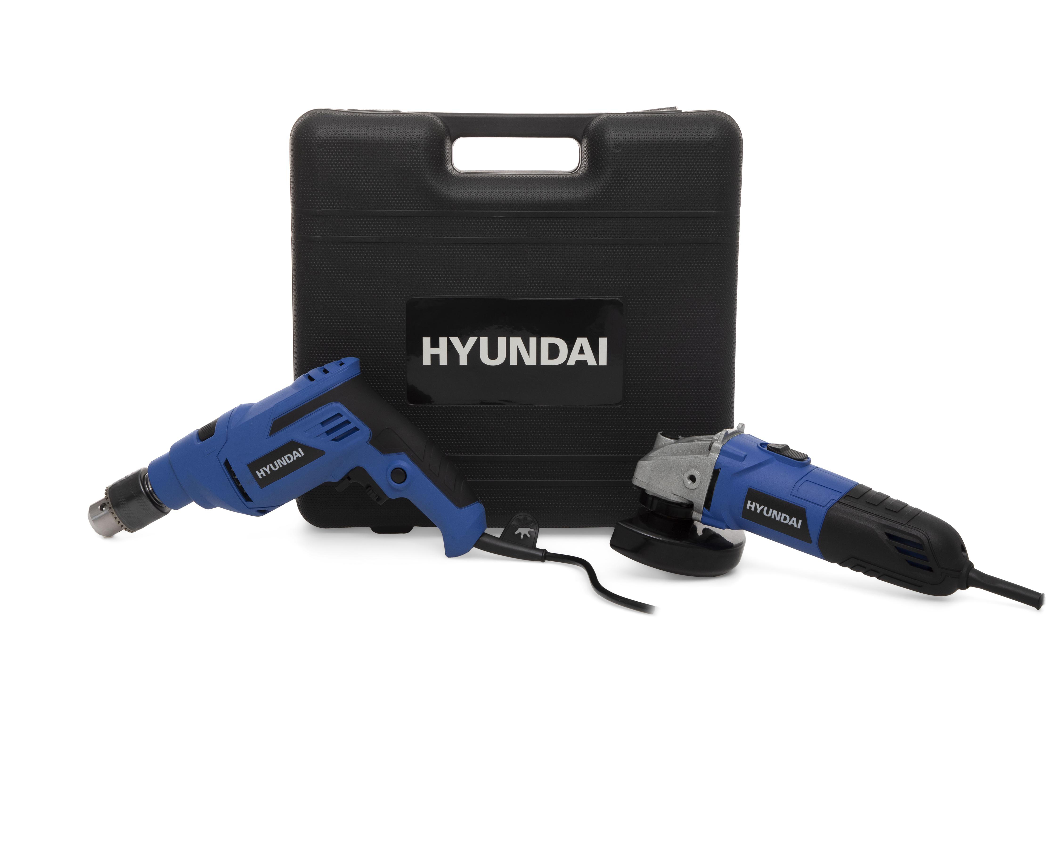 Rotomartillo y Mini Esmeriladora Hyundai HYK5000 500 W $1,999