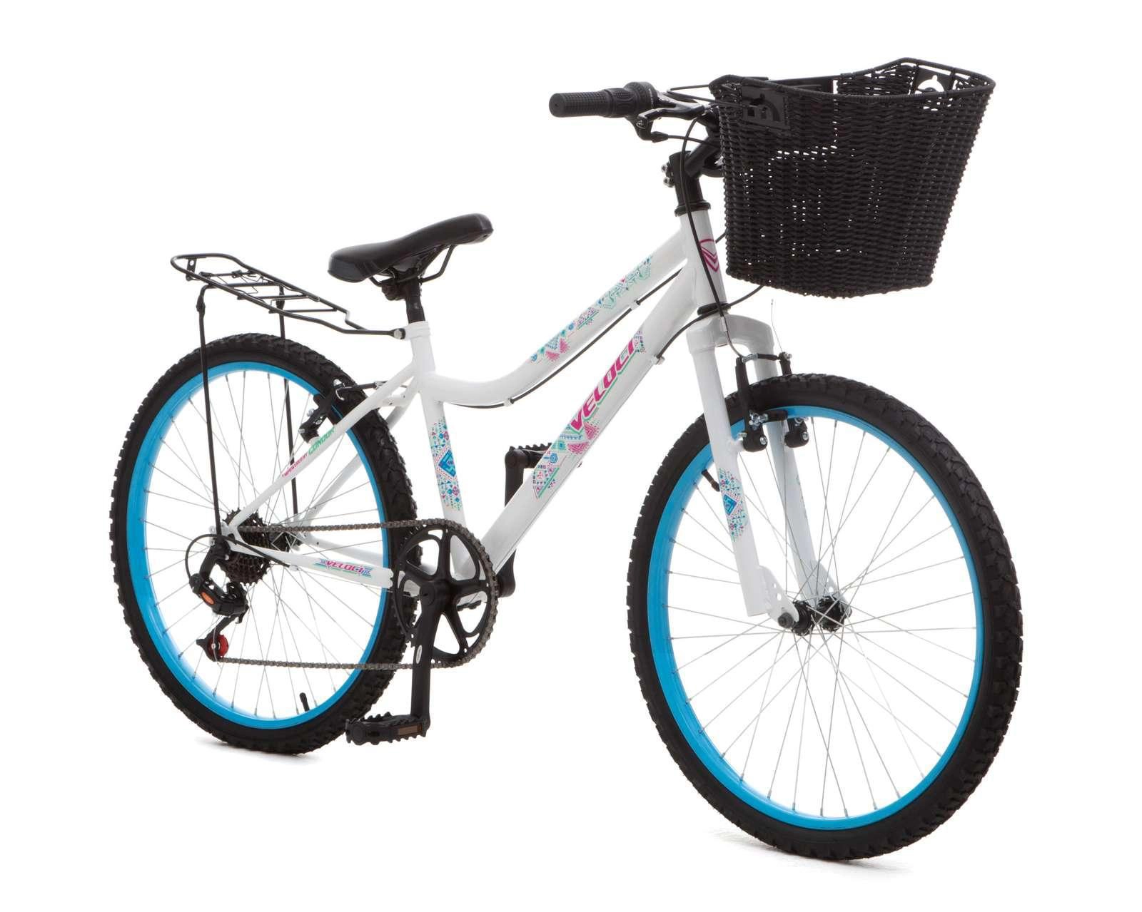 Bicicleta Urbana Veloci Haigo 24" Blanco