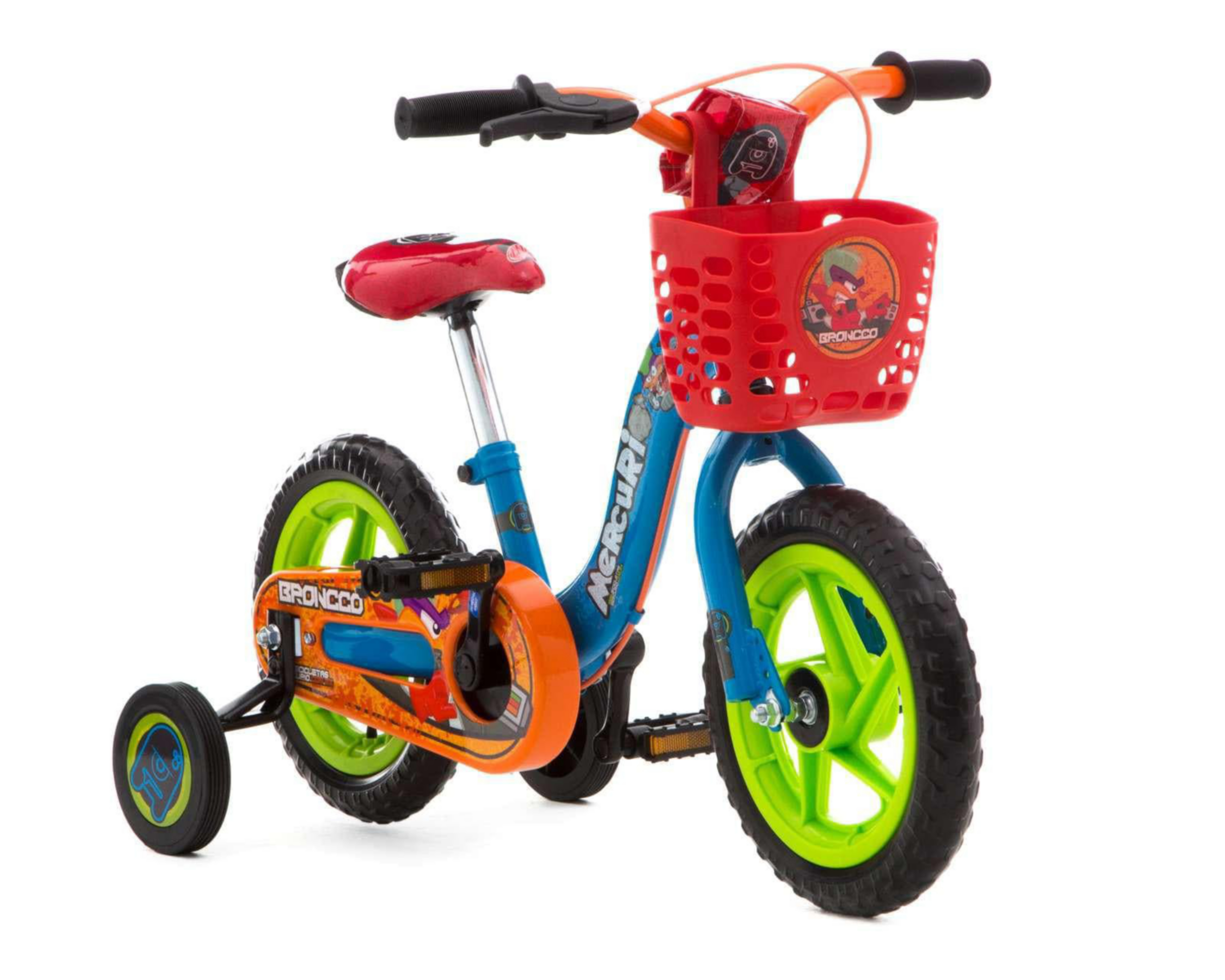 Foto 2 pulgar | Bicicleta Infantil Mercurio Broncco 12" Azul