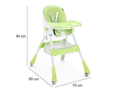 Foto 6 | Silla Alta D'bebé Primi Verde