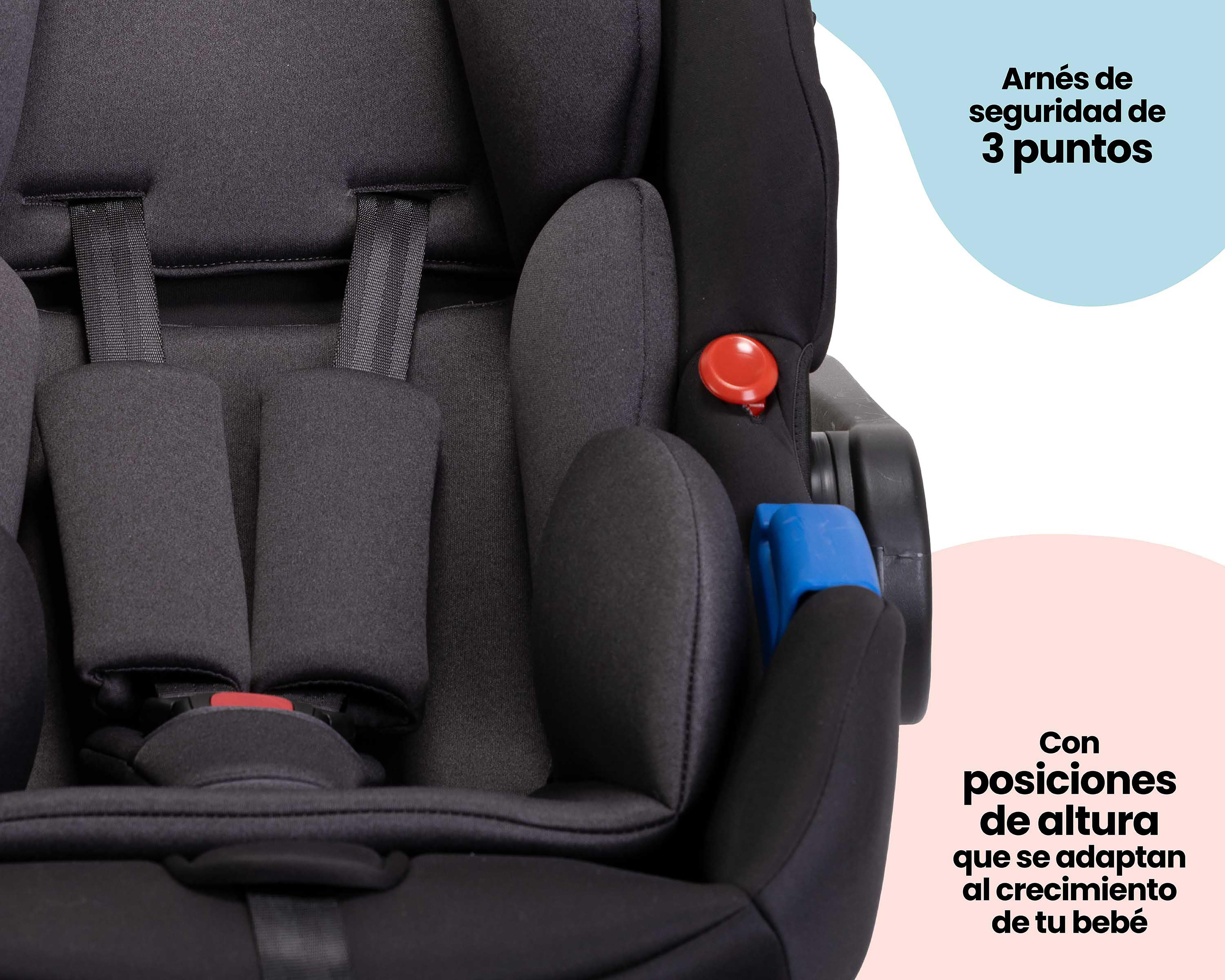 Foto 5 pulgar | Autoasiento Safety 1ST Safe Ride