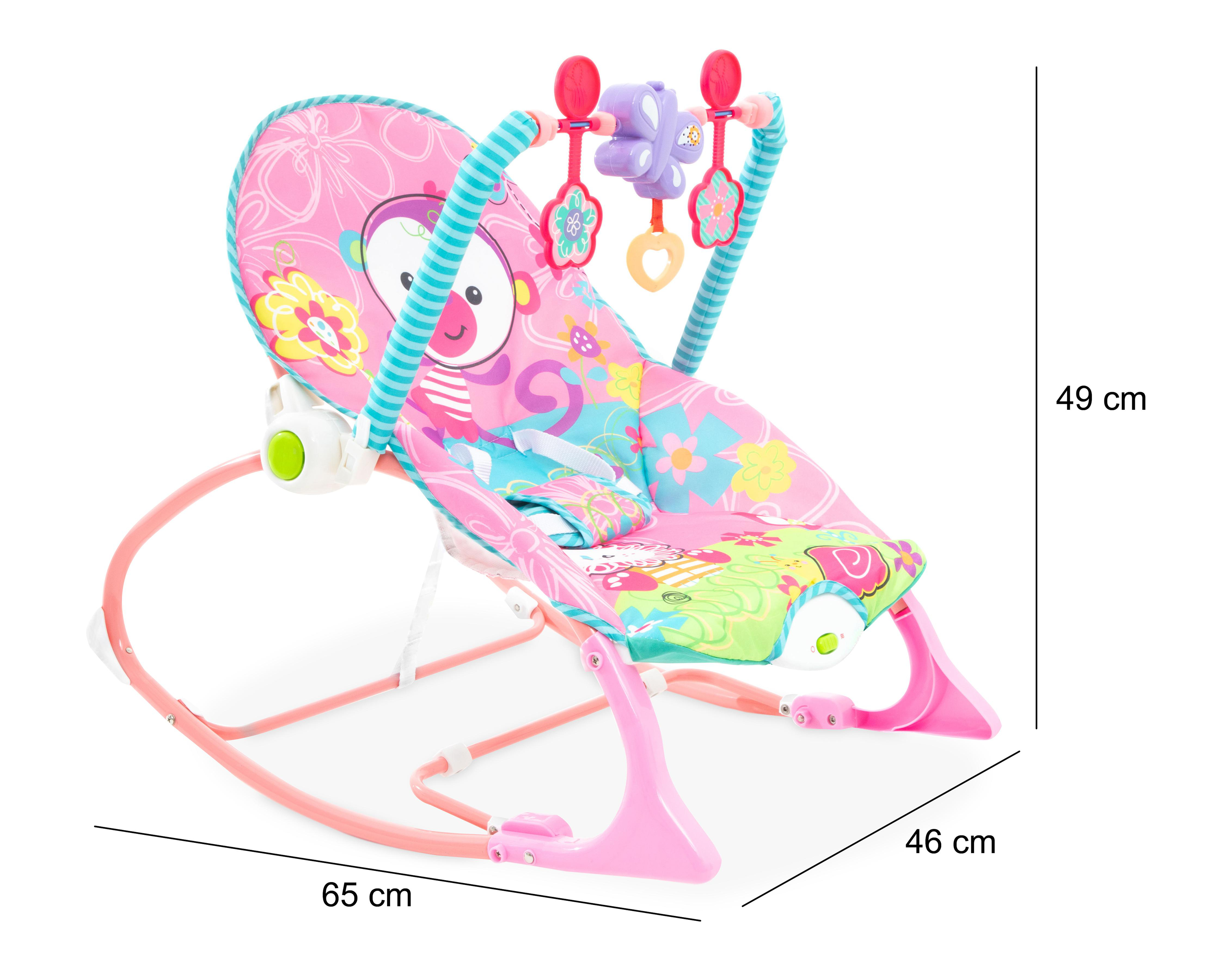 Foto 6 pulgar | Bouncer Baby Colors BZ209740 Rosa