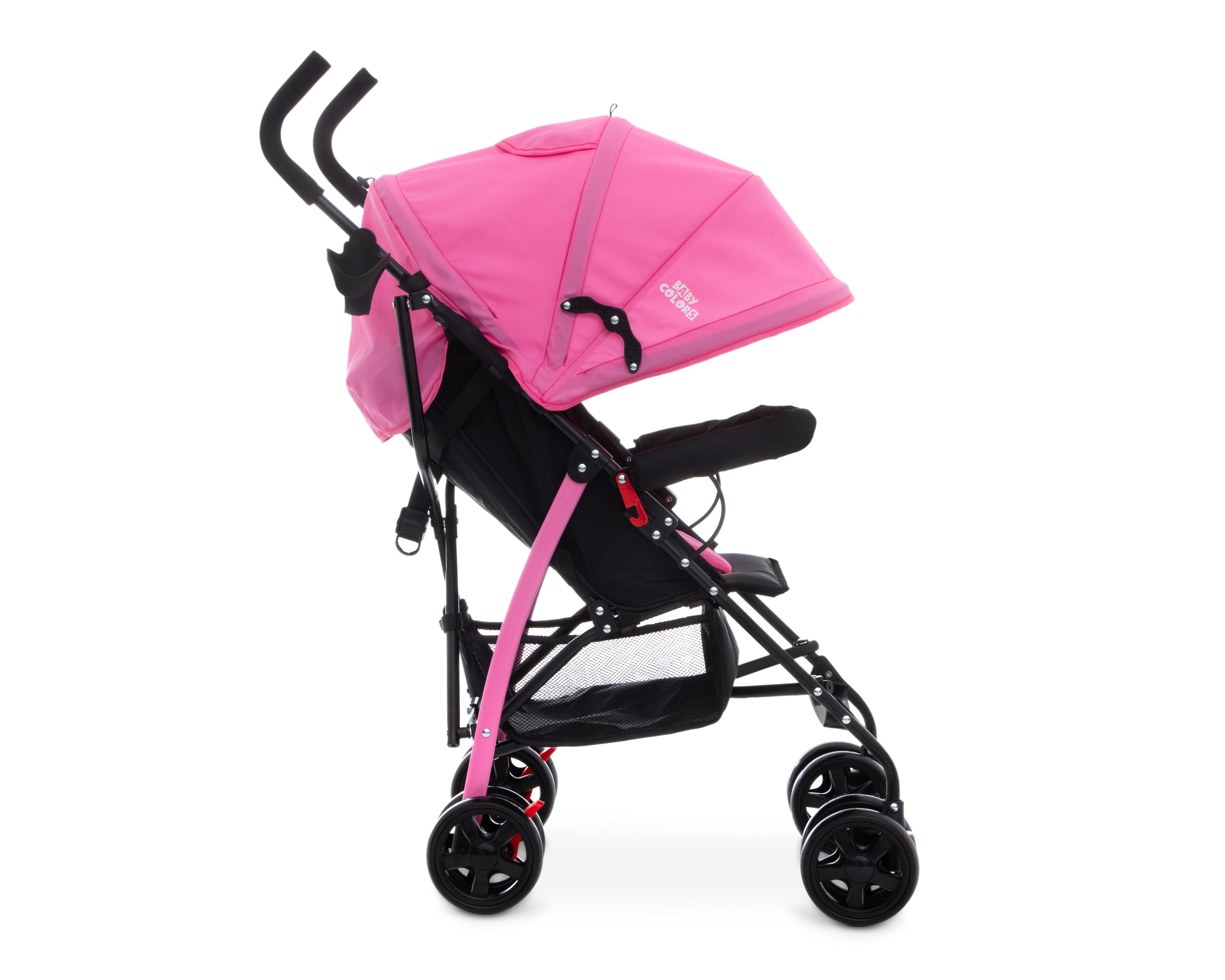 Foto 4 pulgar | Carriola Baby Colors City Élite Rosa