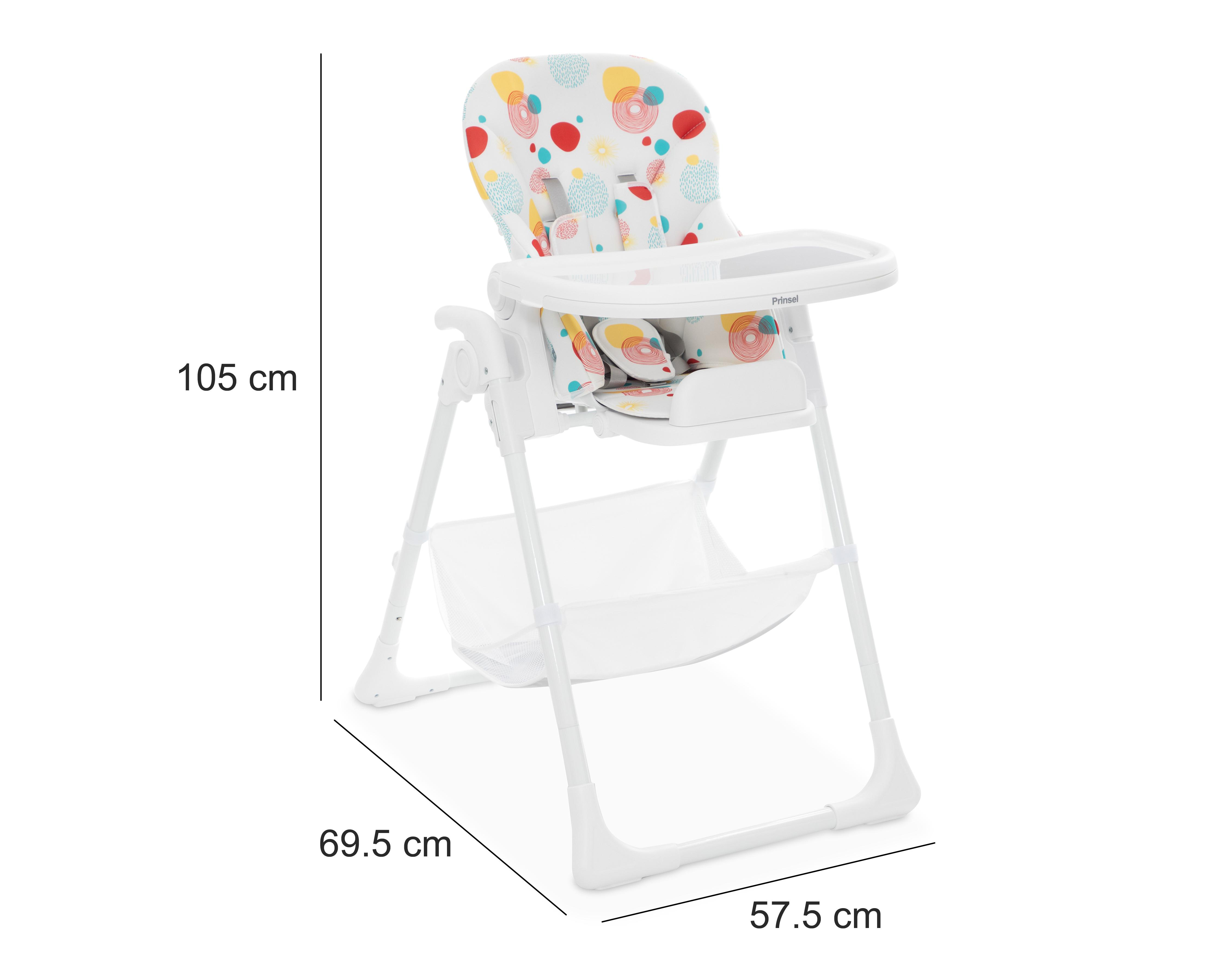 Foto 6 | Silla Alta Prinsel Happy Meal Blanca