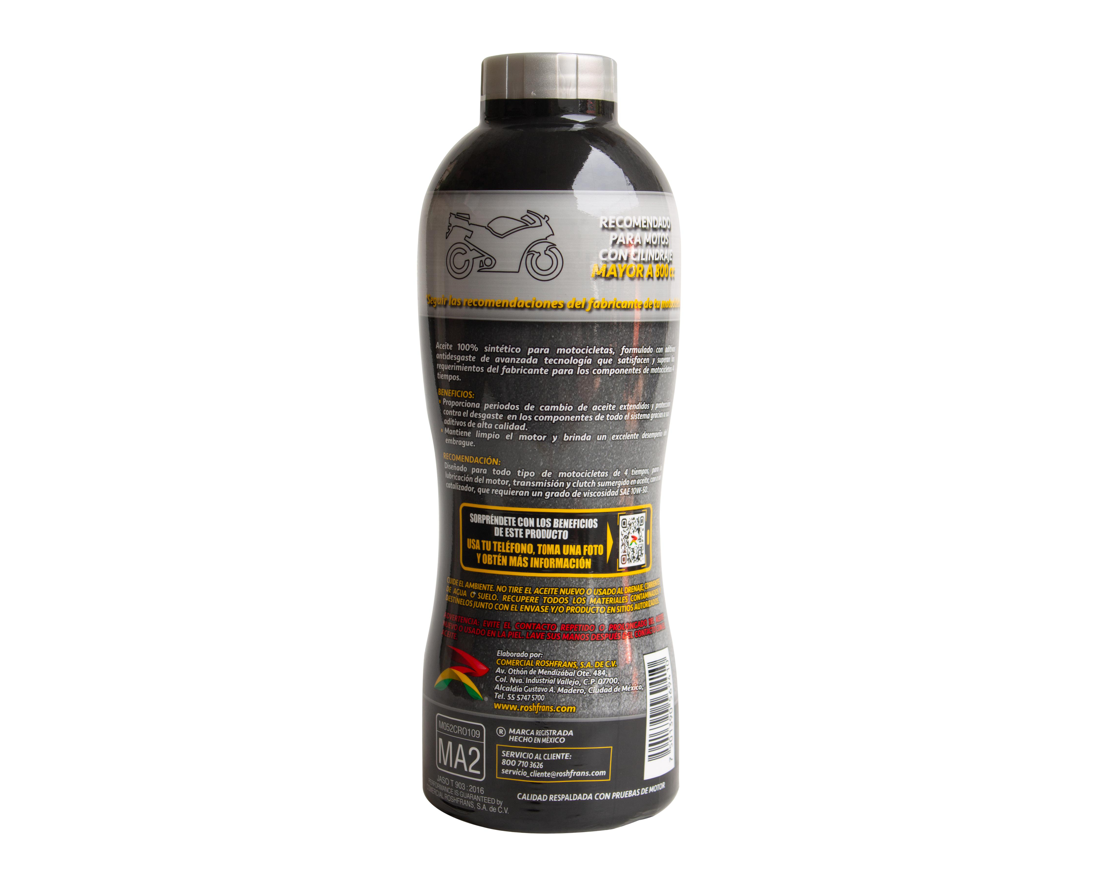 Foto 5 pulgar | Aceite Roshfrans para Motor de Motocicletas 950 ml