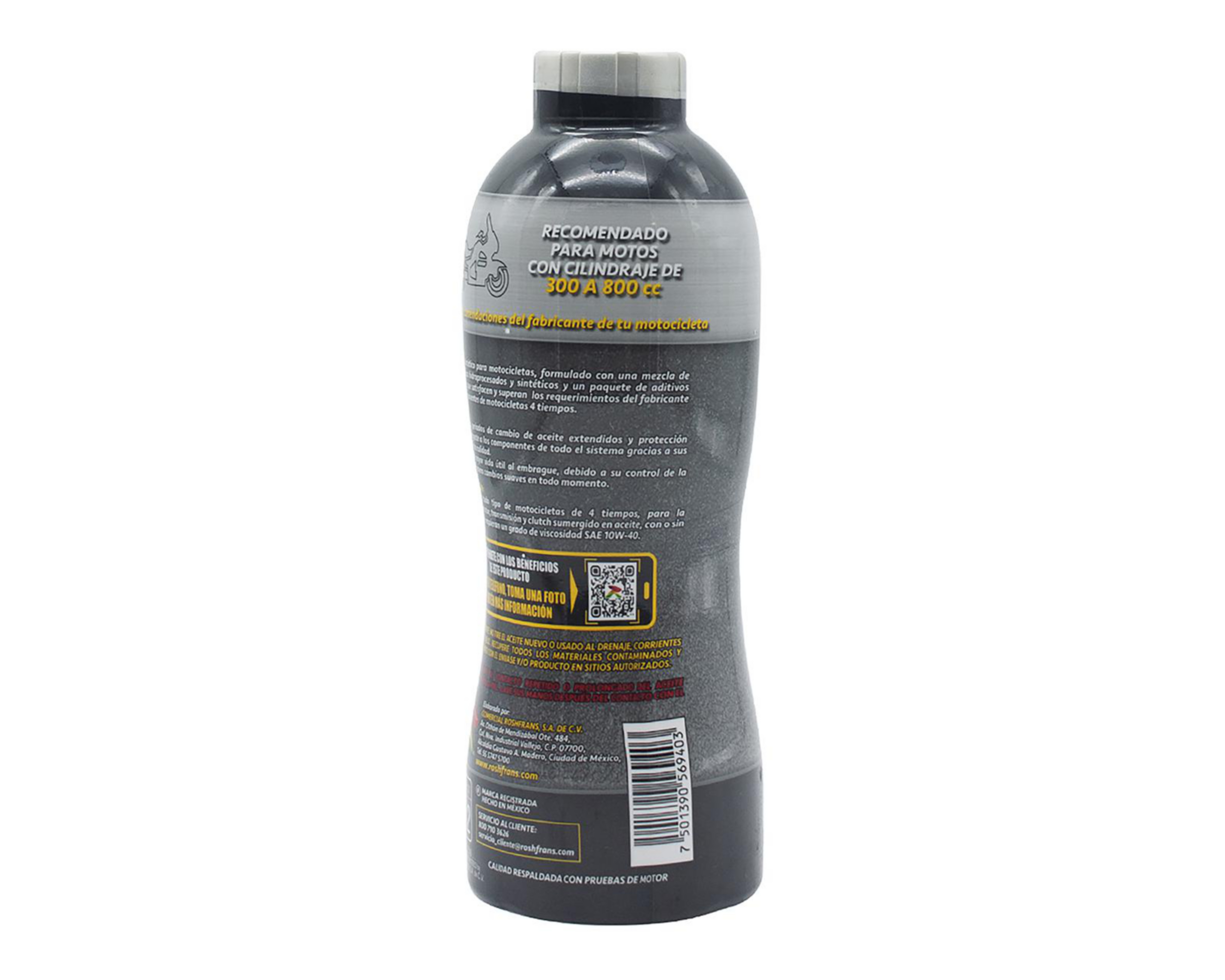 Foto 5 pulgar | Aceite de Motor Roshfrans para Motocicleta Multigrado 950 ml