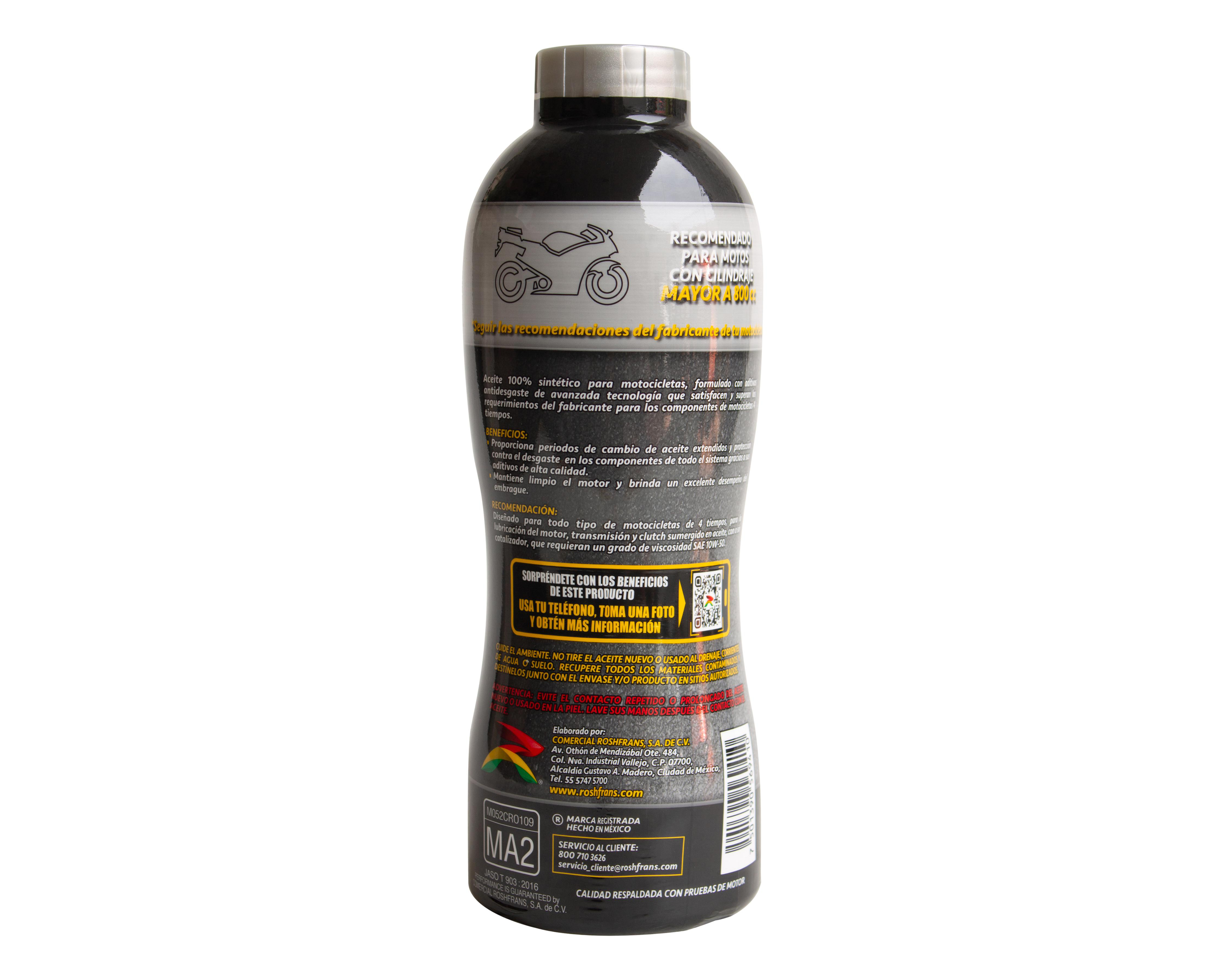 Foto 6 pulgar | Aceite Roshfrans para Motor de Motocicleta 950 ml