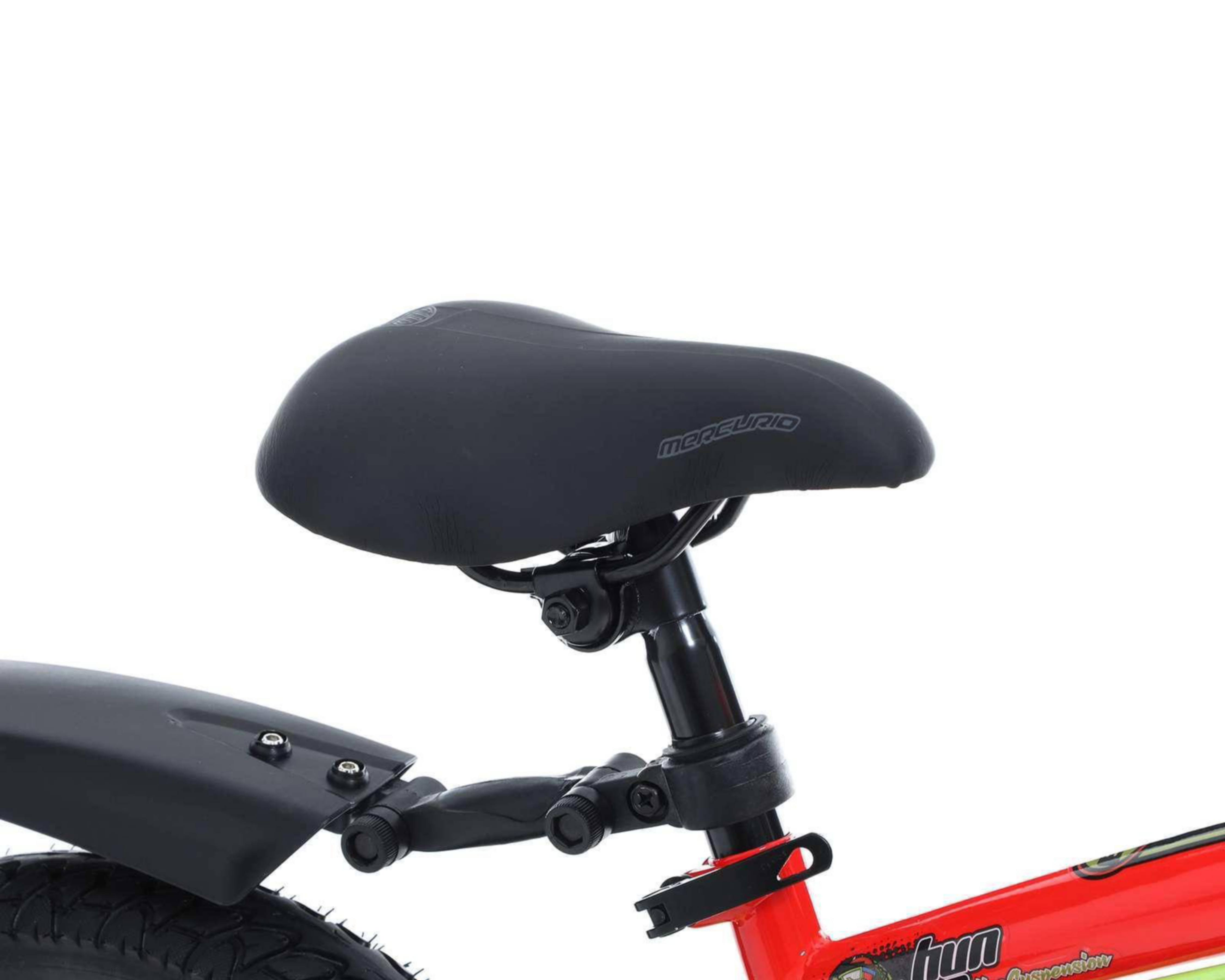 Foto 5 pulgar | Bicicleta Infantil Mercurio Hunter 16'' Anaranjada