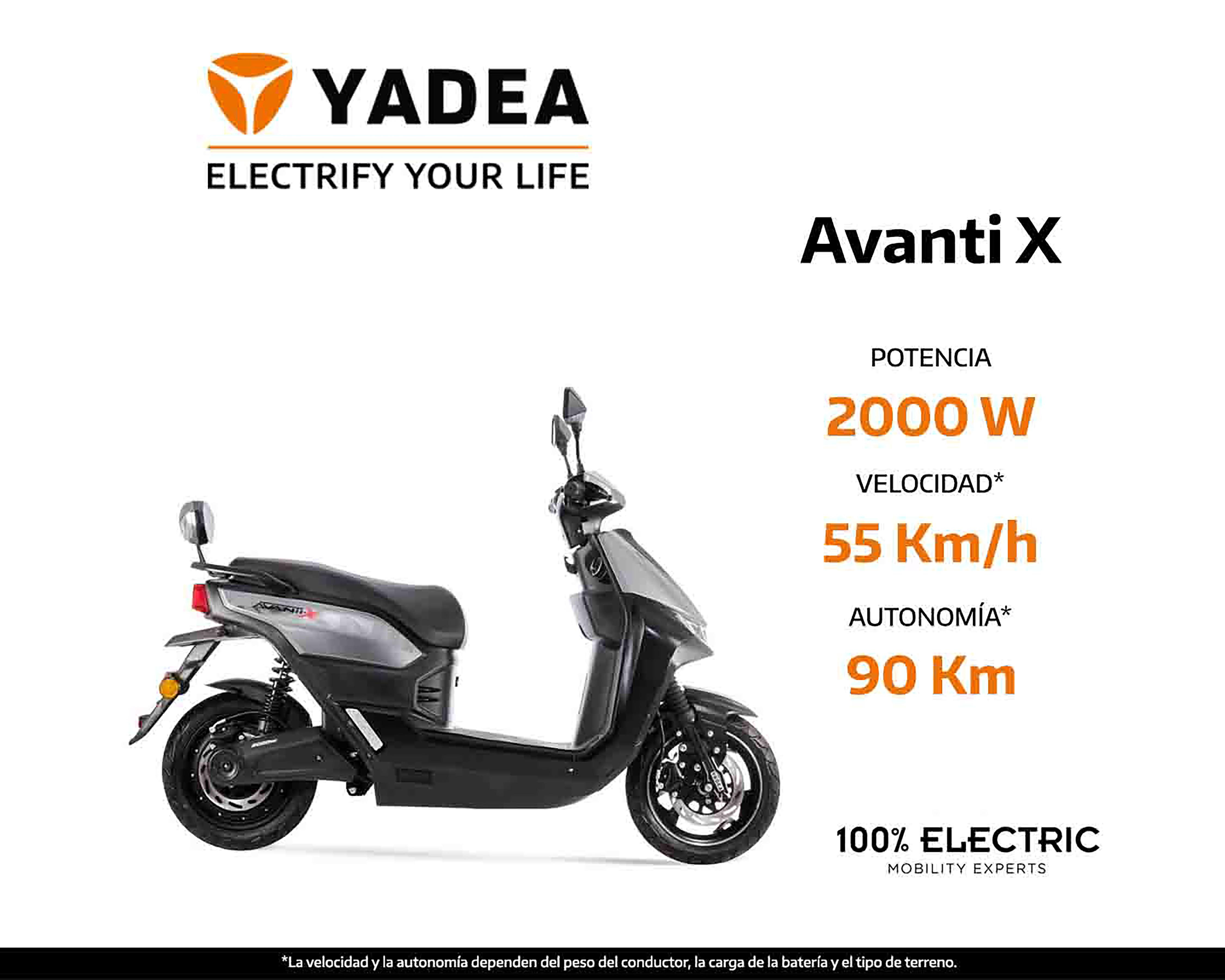 Foto 7 | Moto Eléctrica Yadea Avanti X 2024