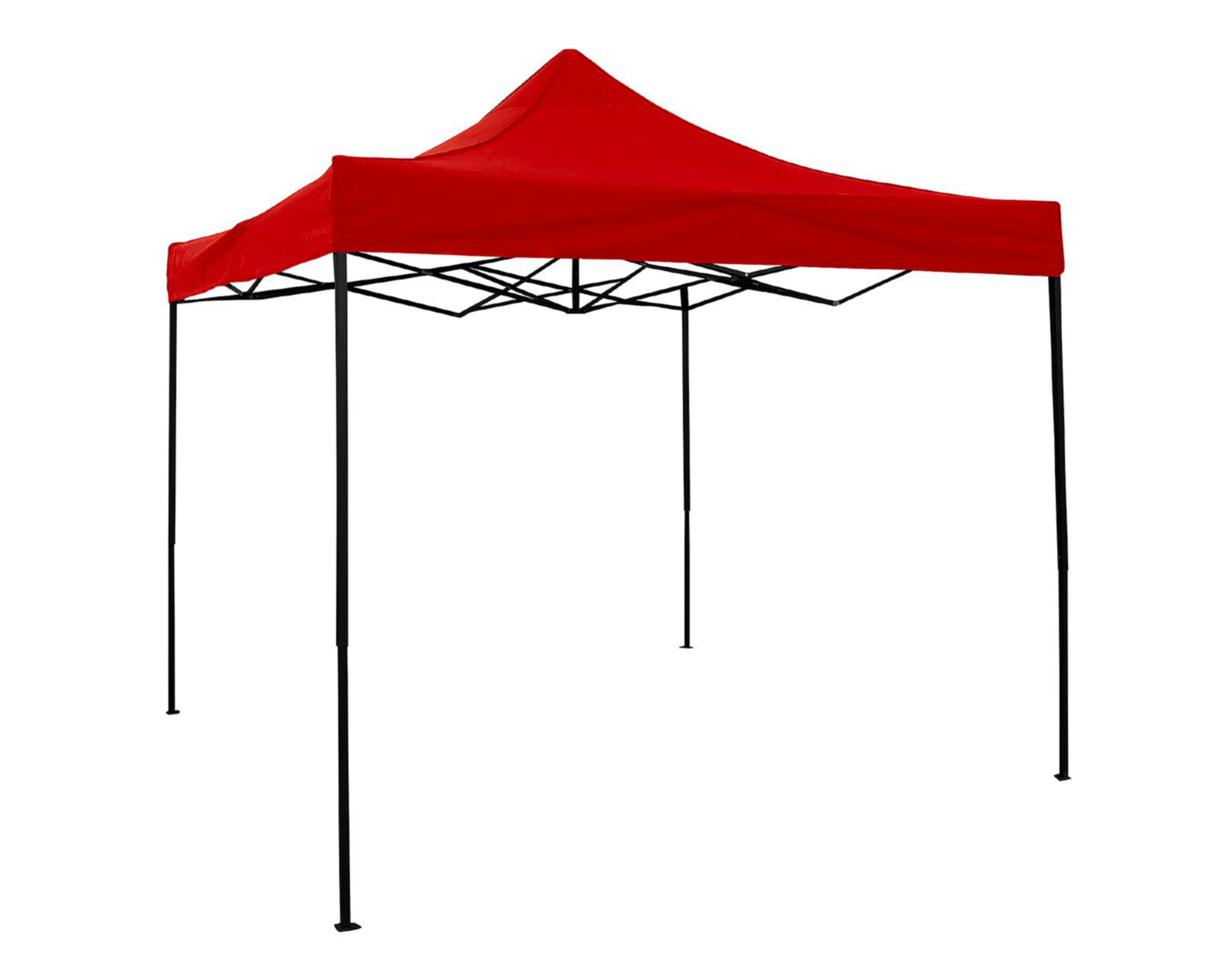 Foto 2 pulgar | Toldo Styrka Altura Ajustable Rojo 3 x 3 m