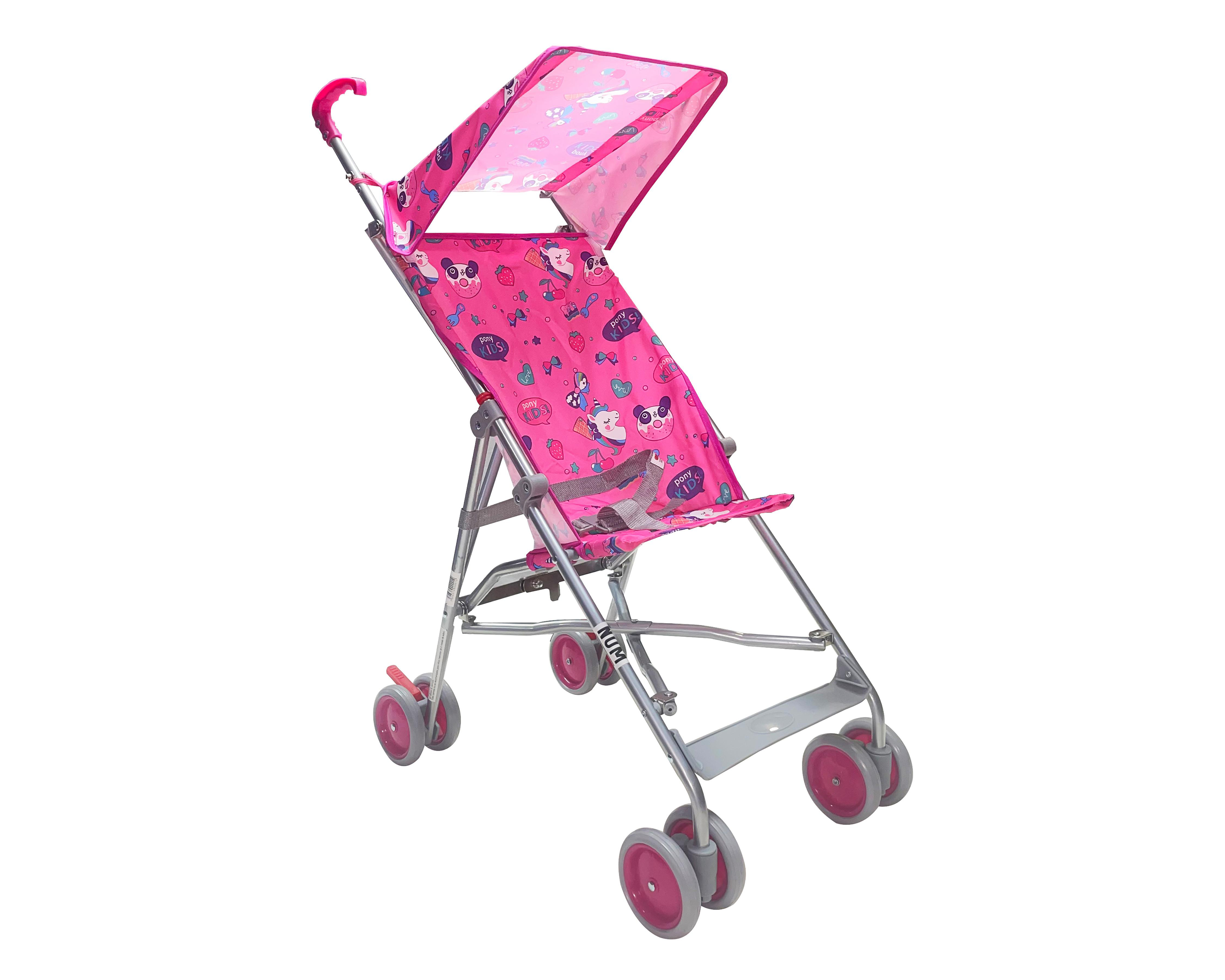 Foto 2 pulgar | Carriola Trendy Kids Plegable C950 Fucsia