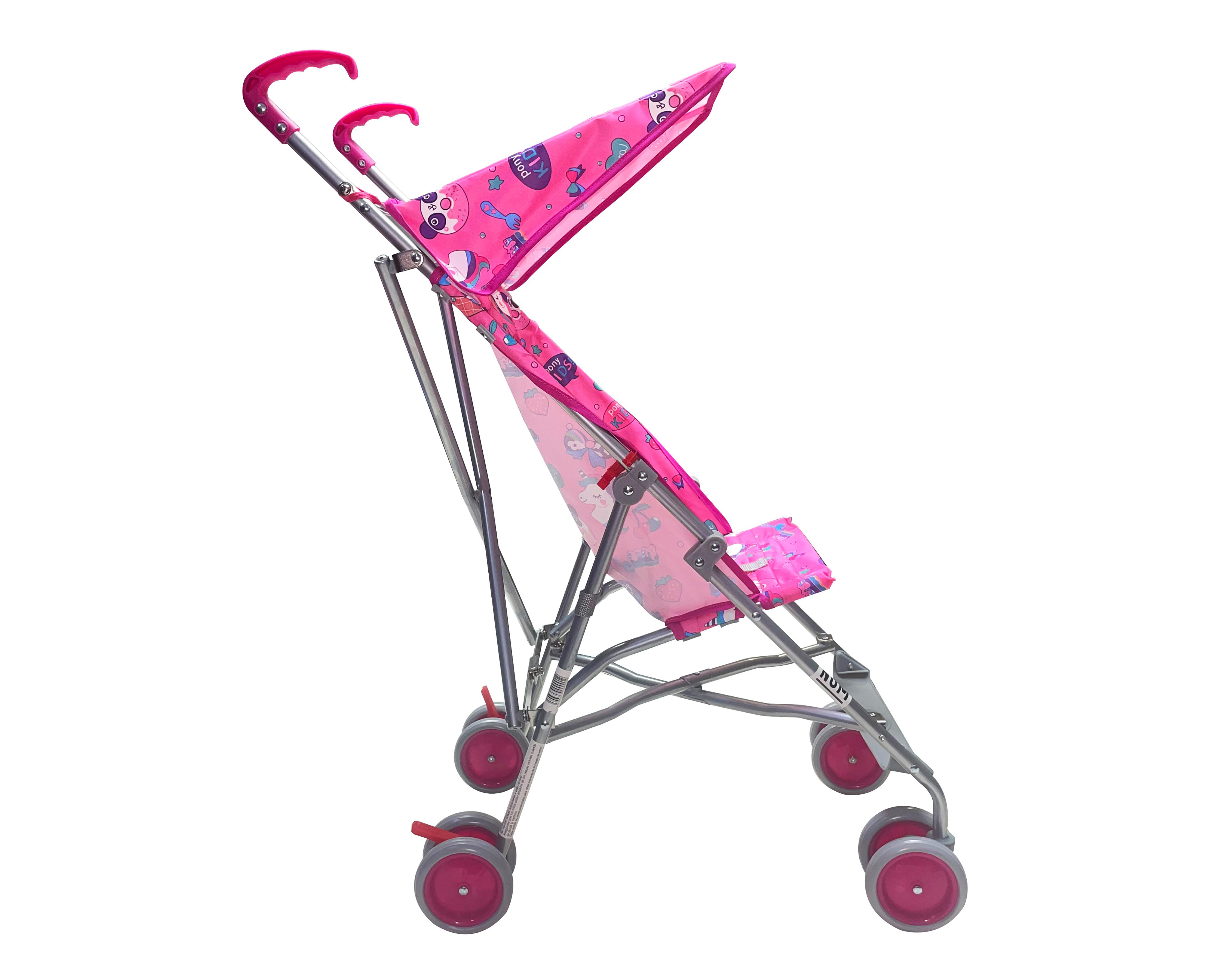 Foto 4 pulgar | Carriola Trendy Kids Plegable C950 Fucsia