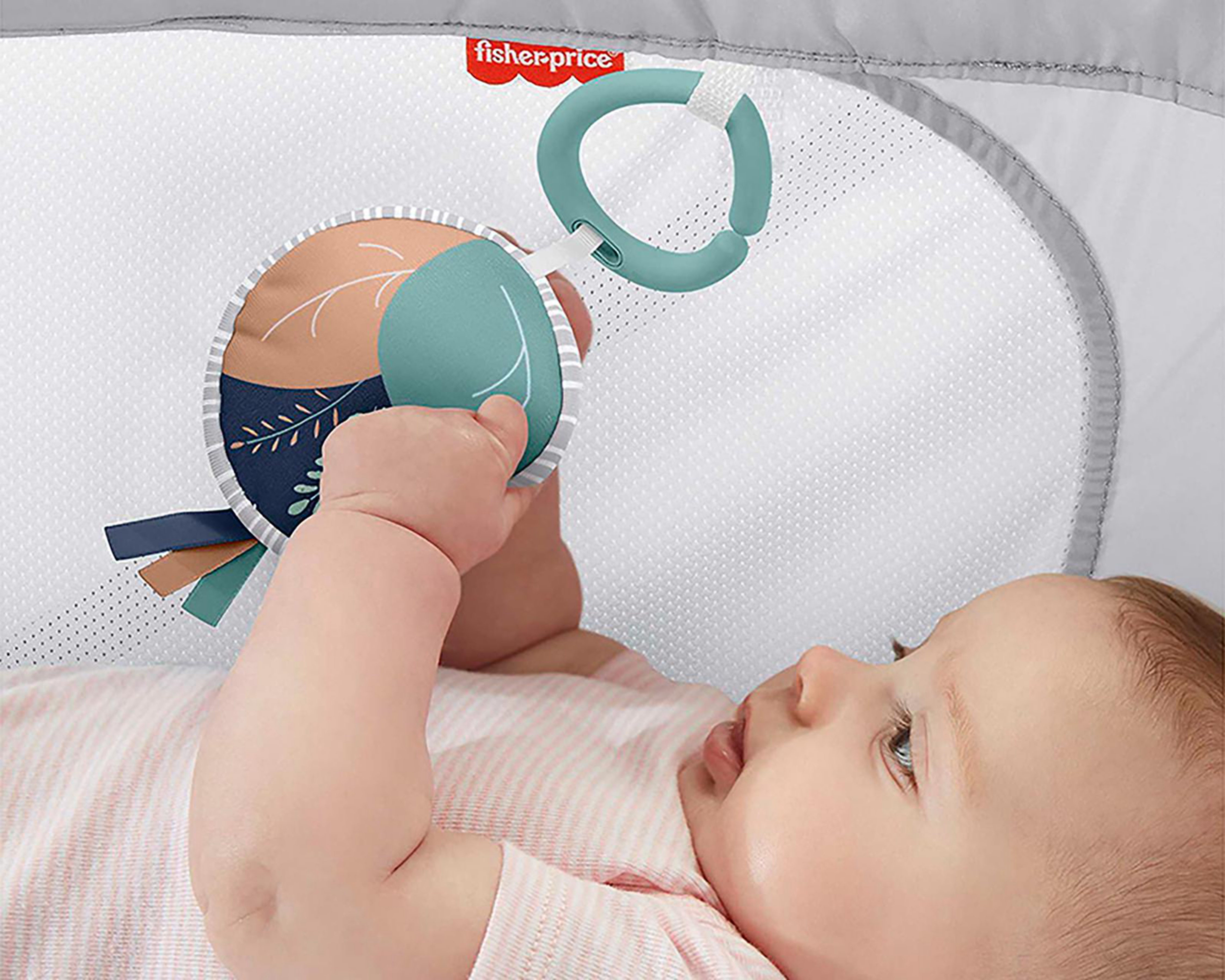 Foto 6 | Colecho Fisher Price Gris
