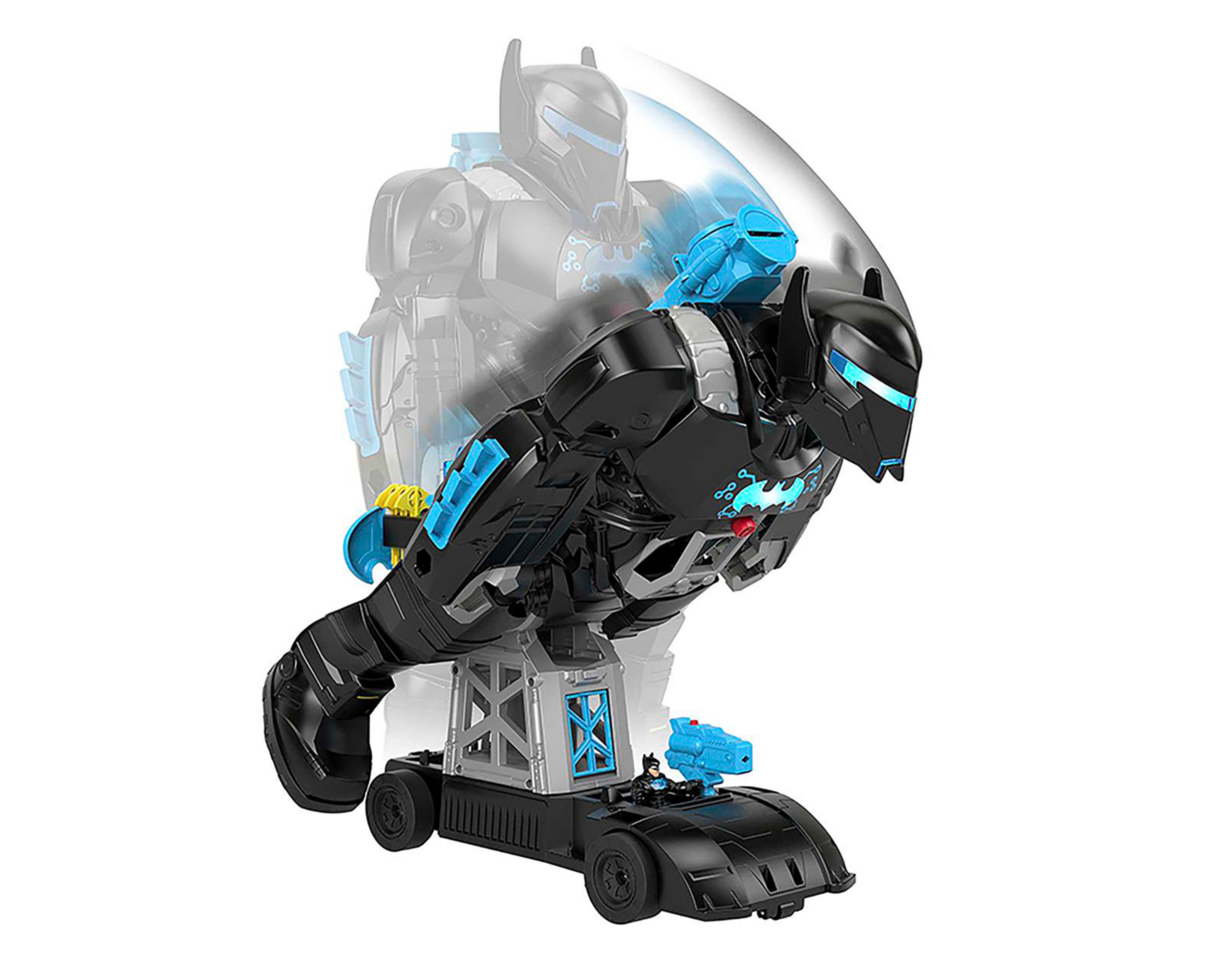 Foto 2 | Batbot Bat-Tech Imaginext con Luces y Sonidos