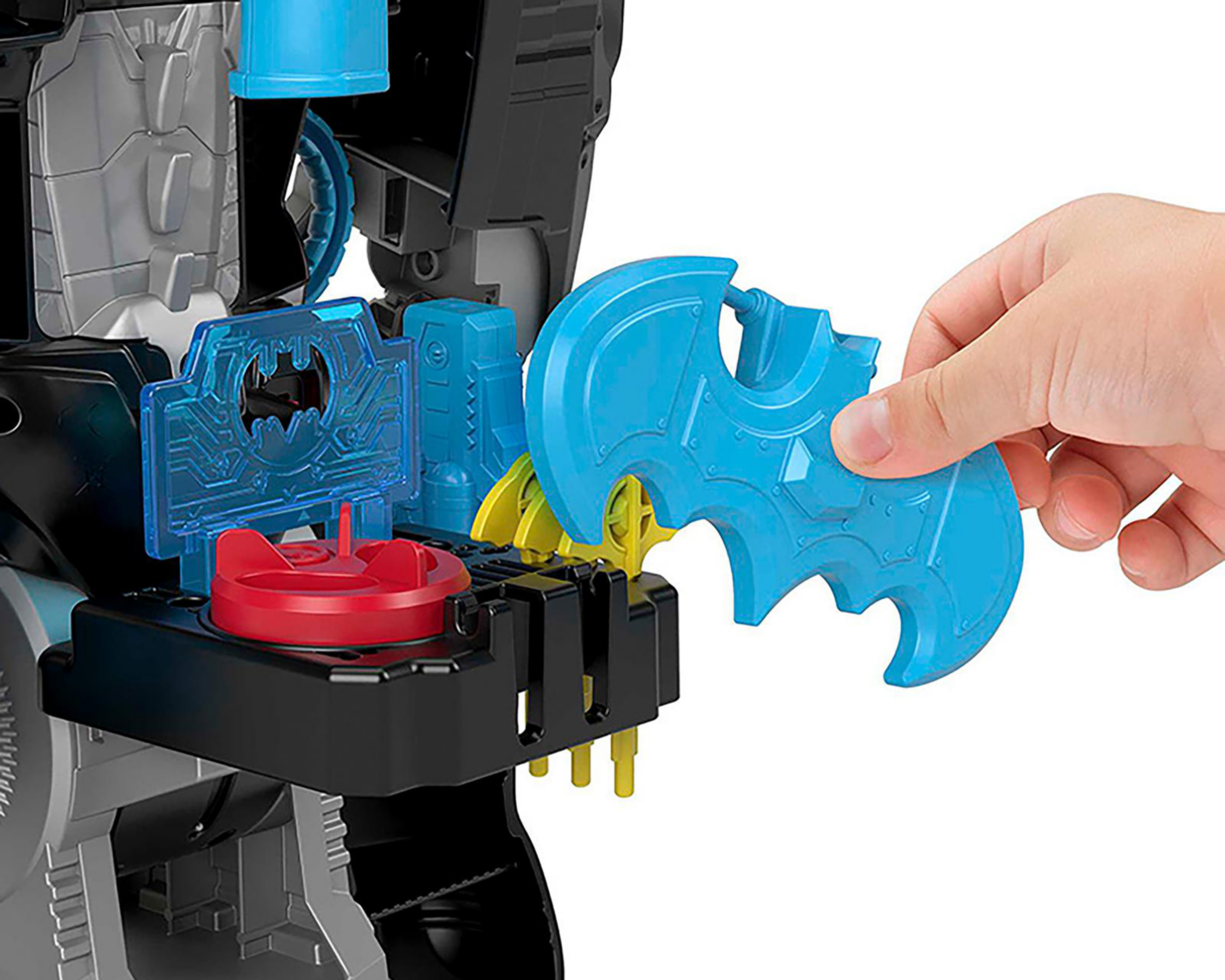 Foto 5 pulgar | Batbot Bat-Tech Imaginext con Luces y Sonidos