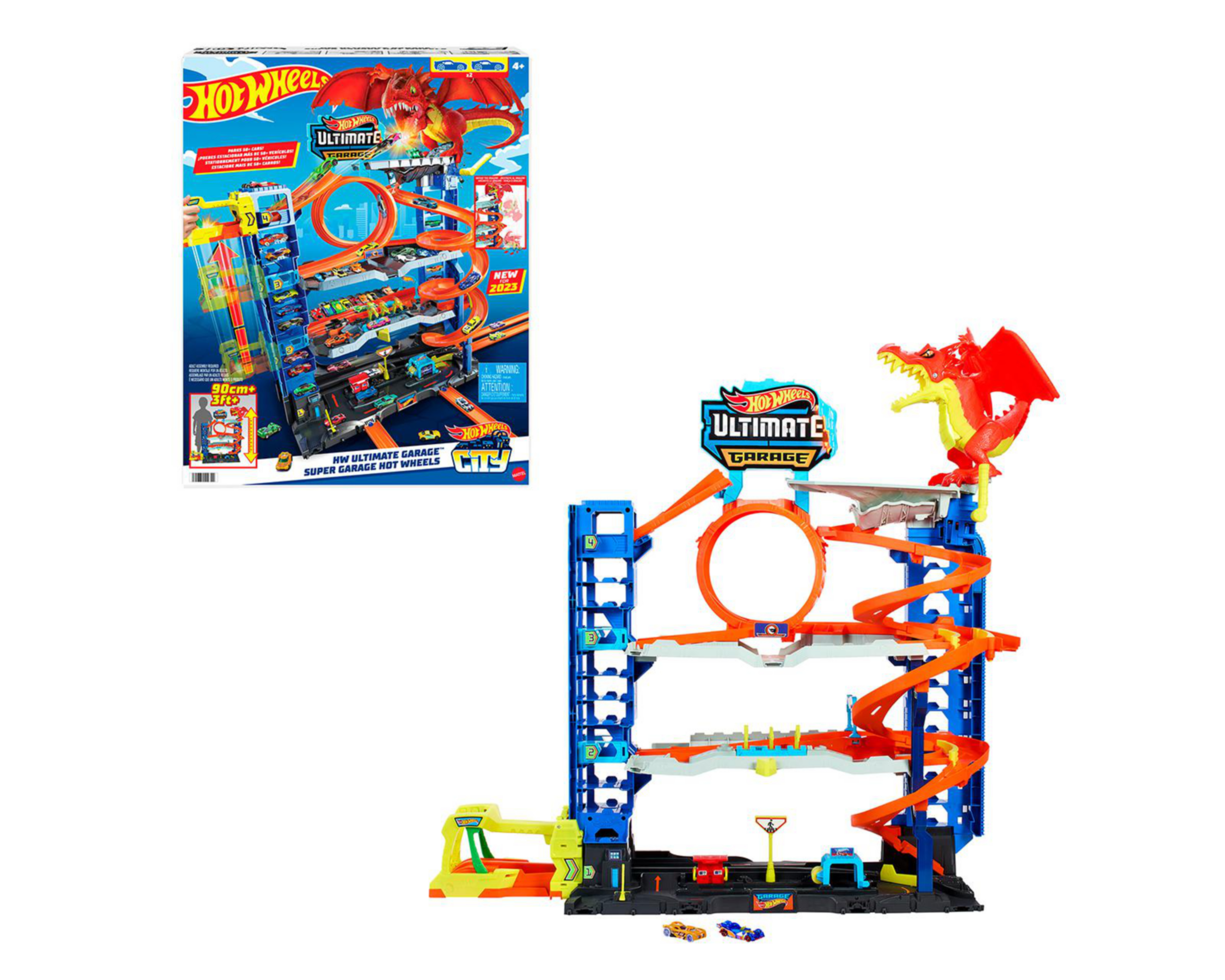 Foto 4 pulgar | Pista de Carreras Hot Wheels Ultimate Garage Multicolor