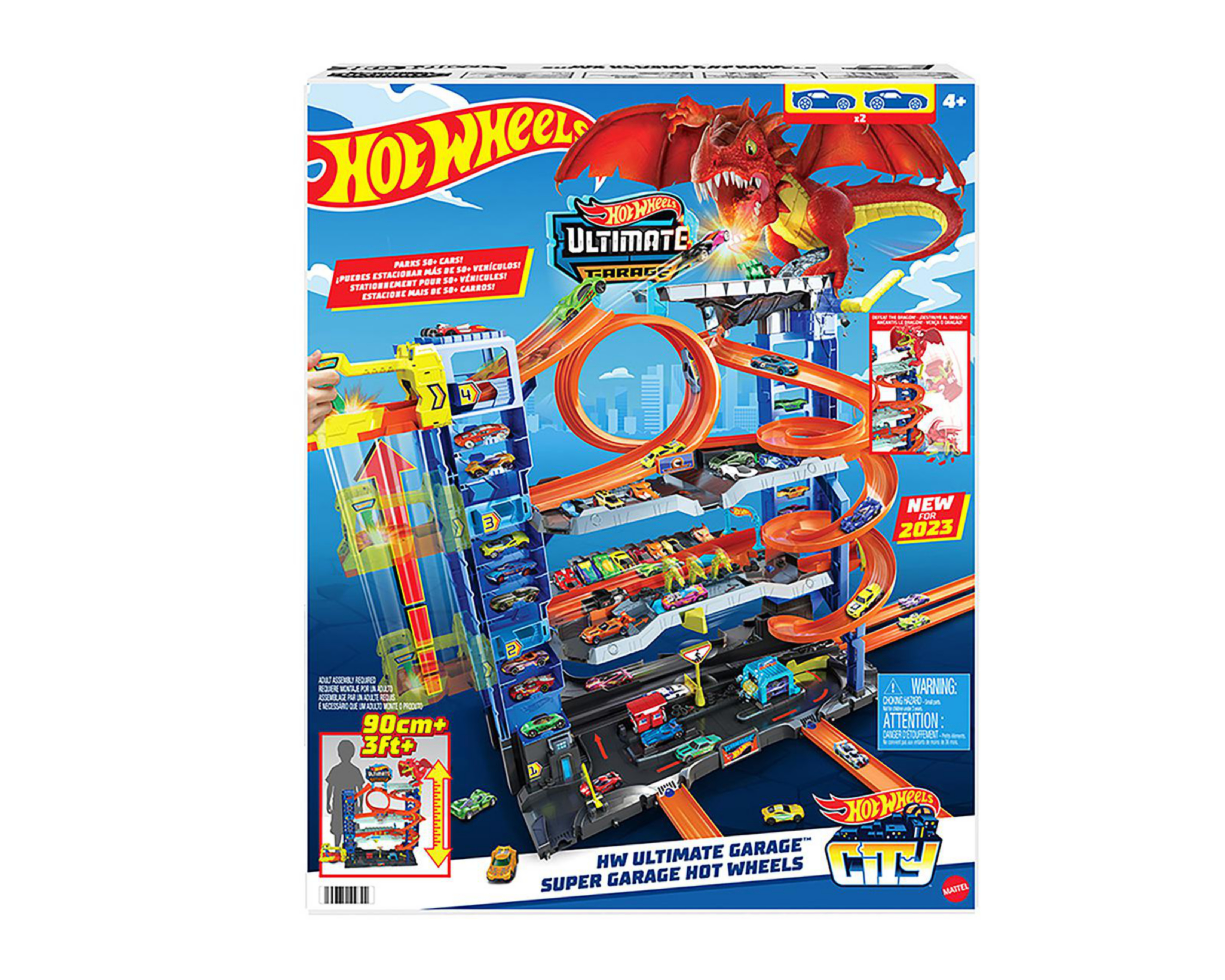 Foto 5 pulgar | Pista de Carreras Hot Wheels Ultimate Garage Multicolor