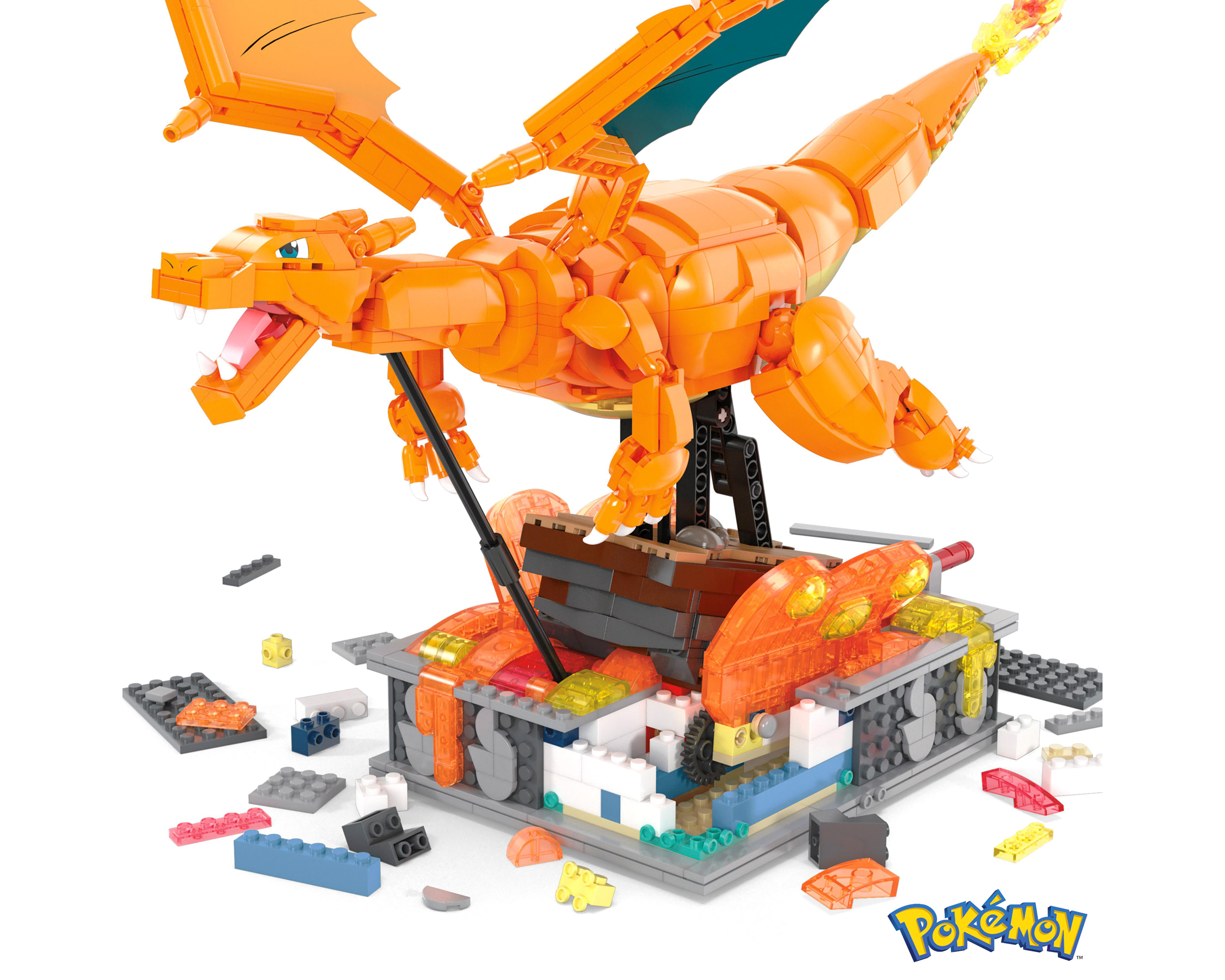 Foto 2 | Bloques de Construcción Mega Charizard Pokémon 1664 piezas