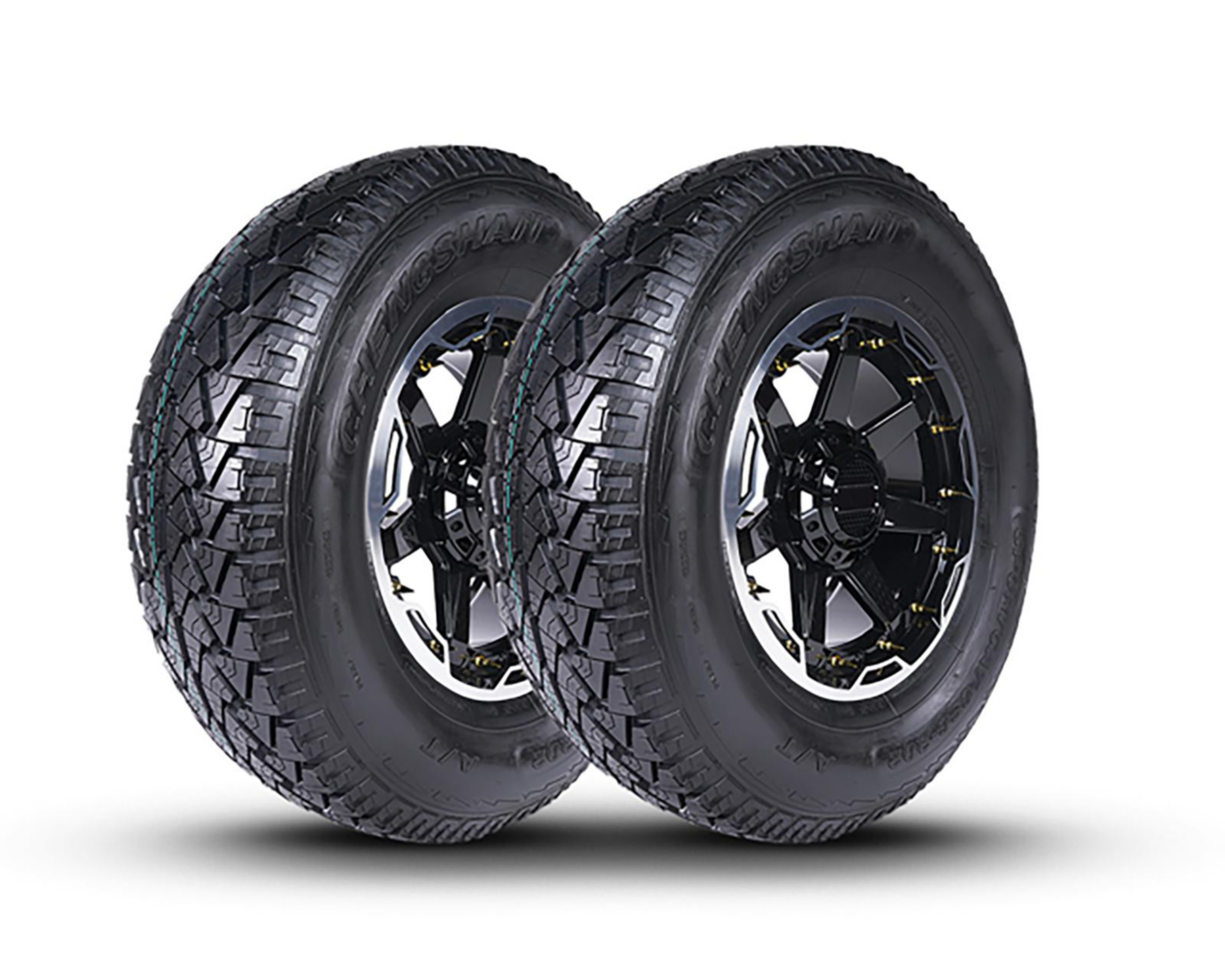 Paquete de 2 Llantas Chengshan 235/75 Rin 15 $4,499