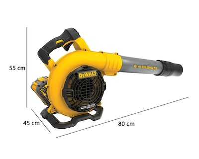 Foto 7 | Sopladora Inalámbrica DeWalt 60 V Incluye Cargador y Batería