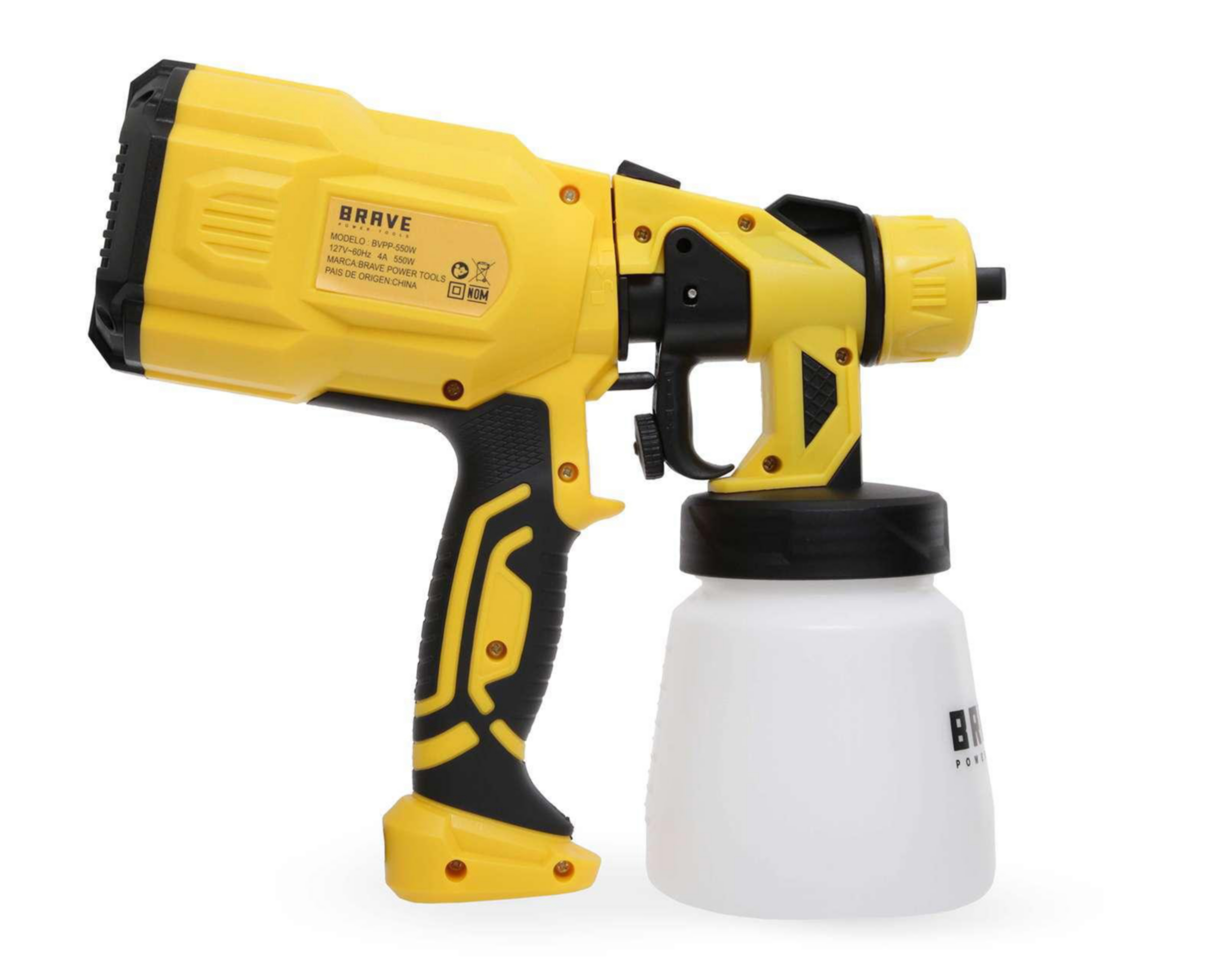 Foto 4 pulgar | Pistola para Pintar Brave BVPP-550W 800 ml