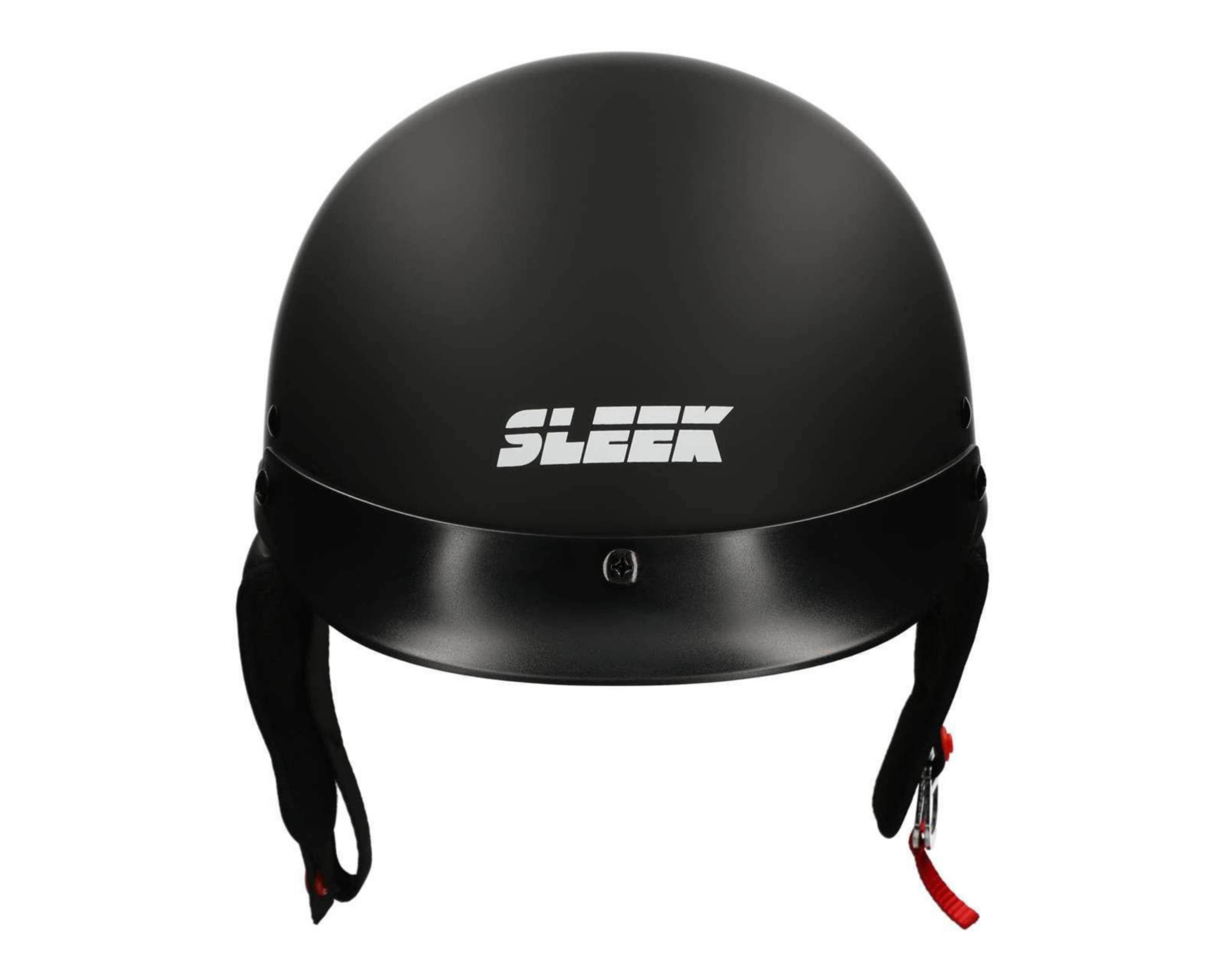 Foto 7 pulgar | Casco para Motociclista Sleek Unitalla color Negro