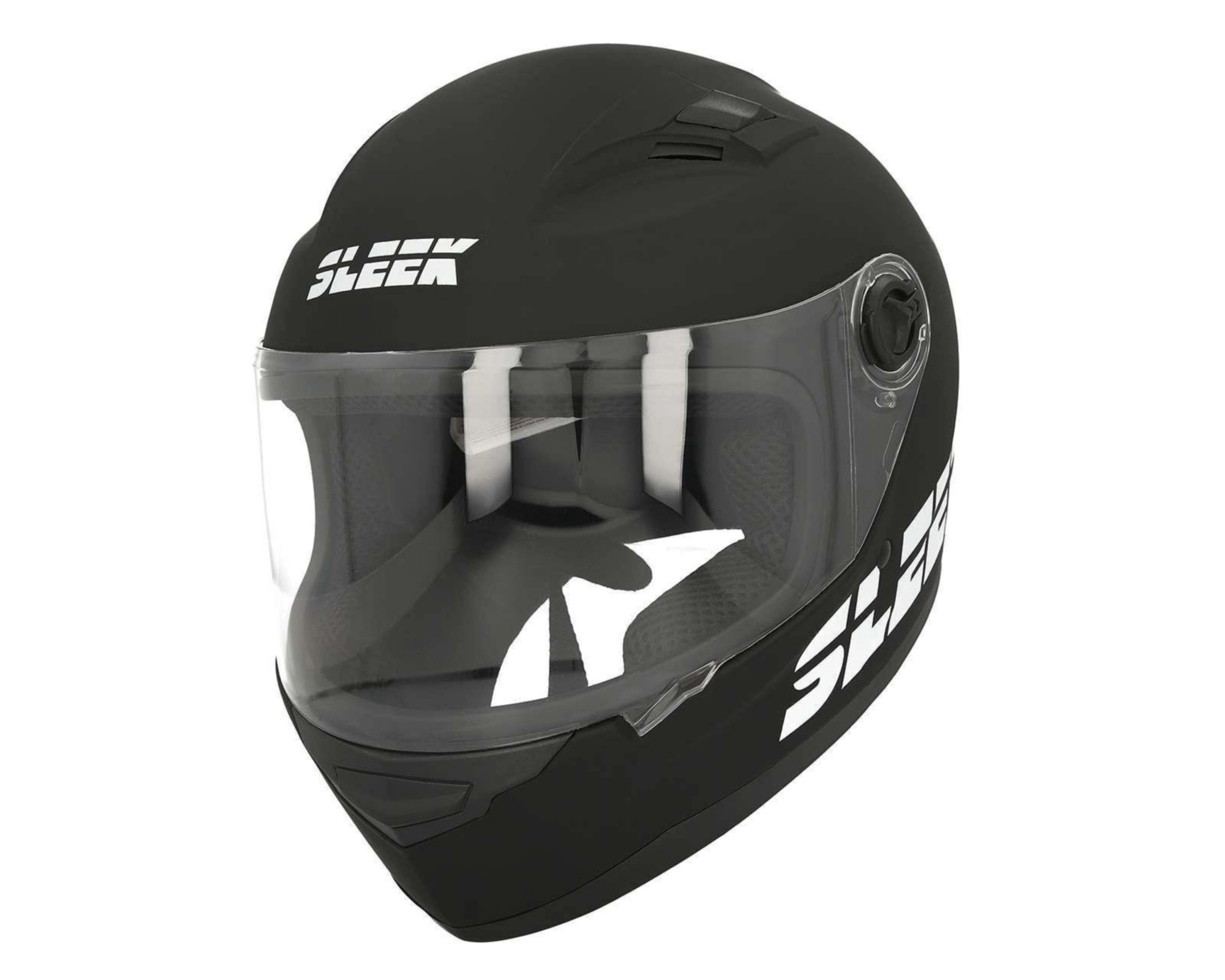 Foto 2 pulgar | Casco para Motociclista Sleek Grande Negro