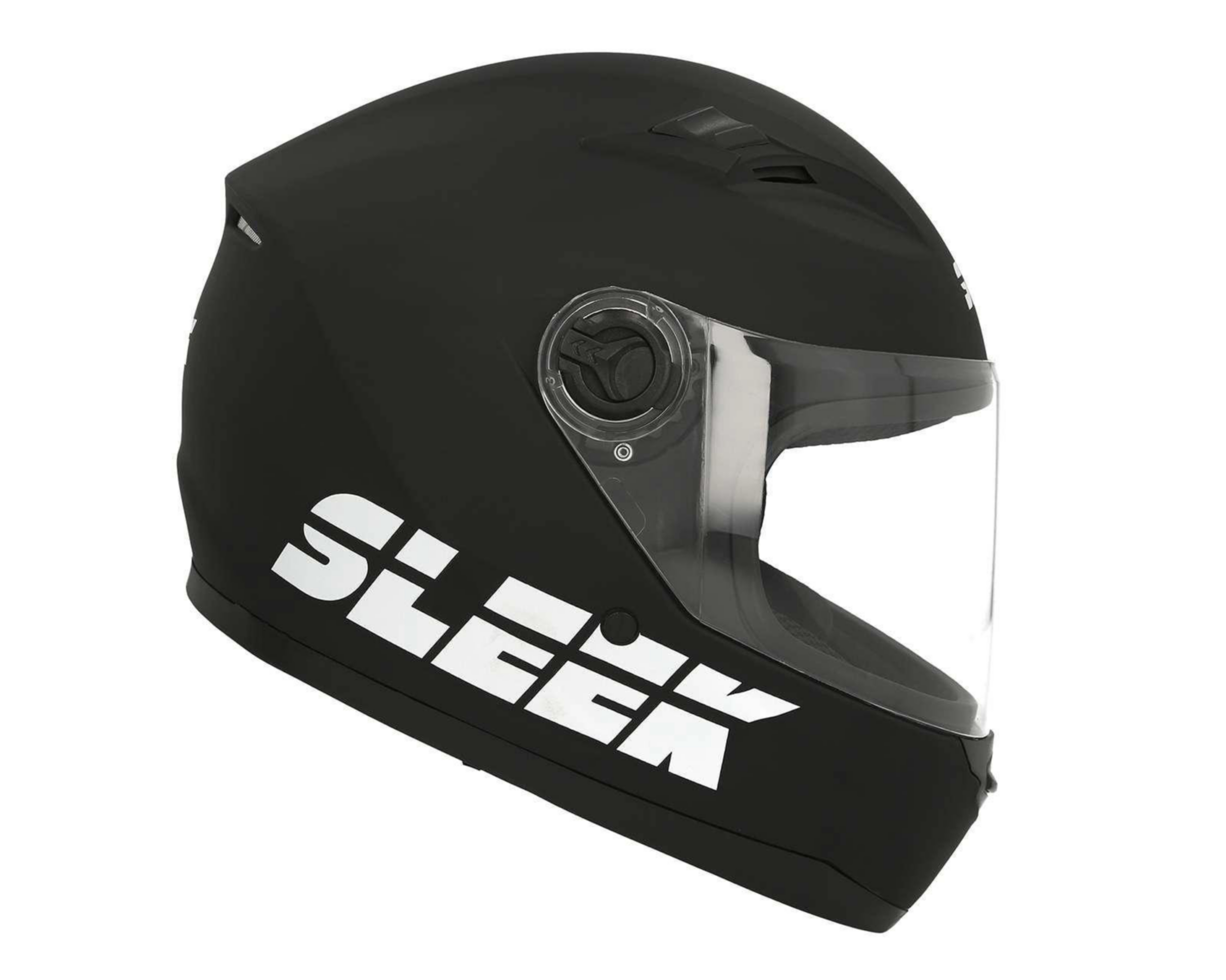 Foto 6 pulgar | Casco para Motociclista Sleek Grande Negro