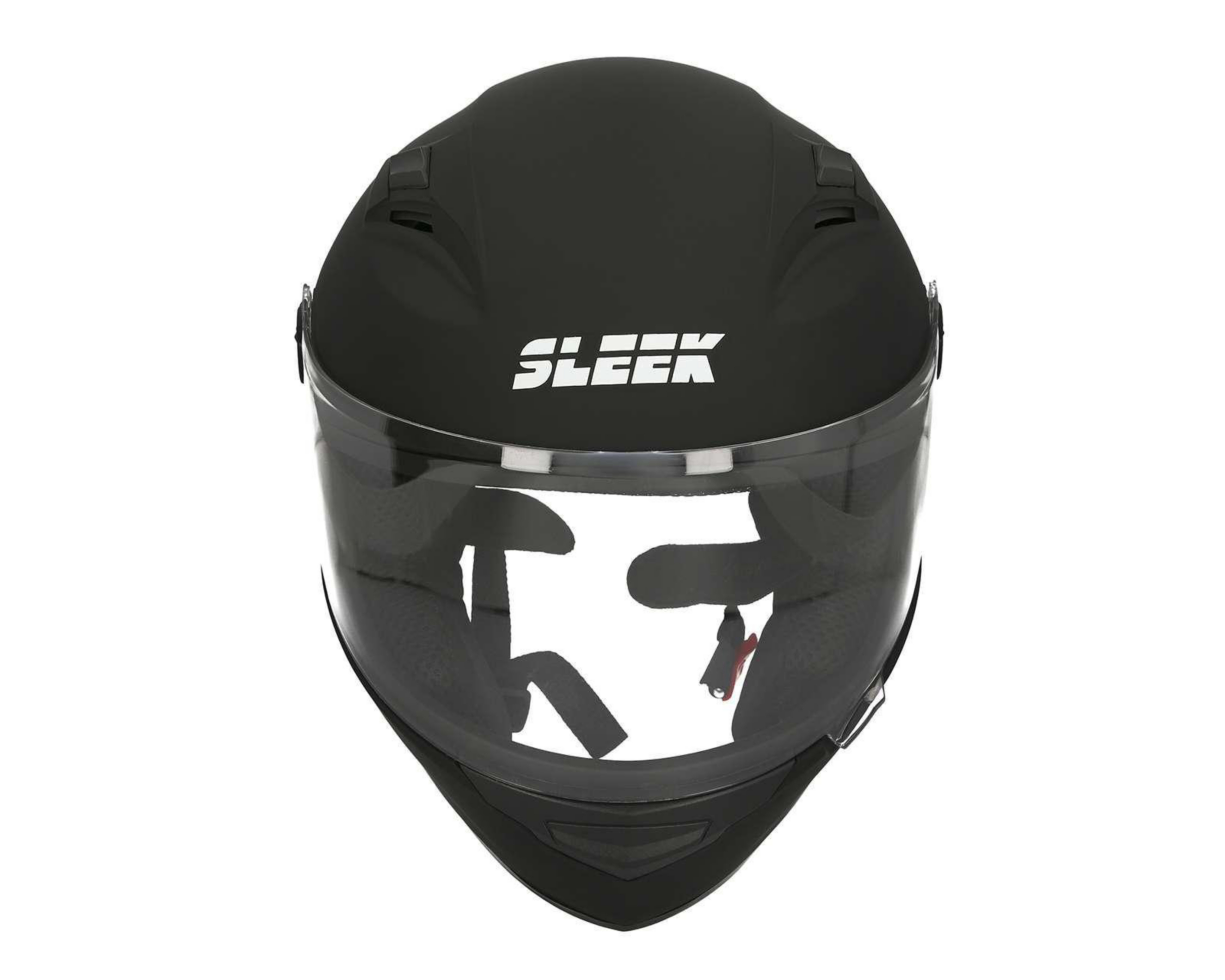 Foto 7 pulgar | Casco para Motociclista Sleek Grande Negro