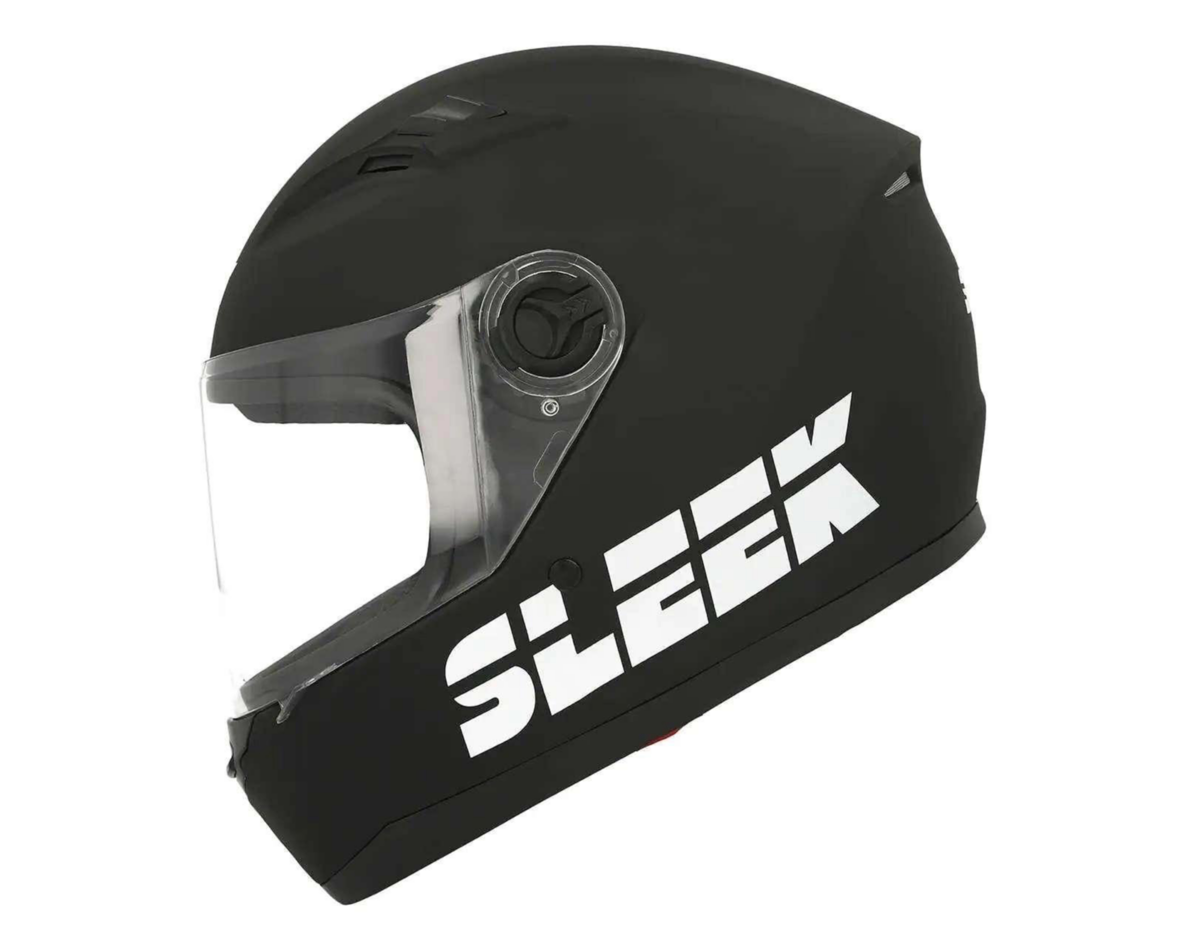 Foto 3 pulgar | Casco para Motociclista Sleek Extragrande Negro