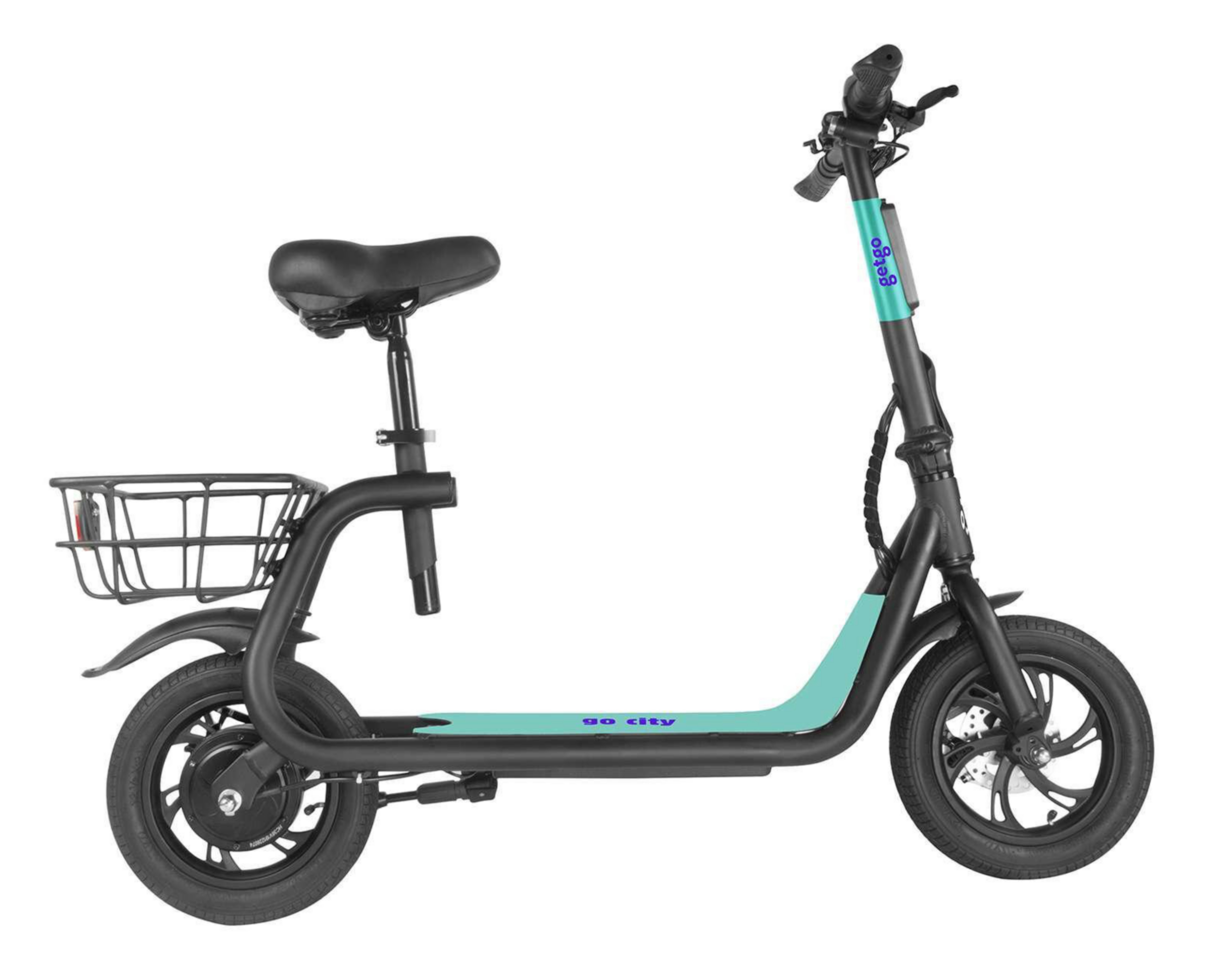 Foto 3 pulgar | Scooter Eléctrico Getgo Go City Negro