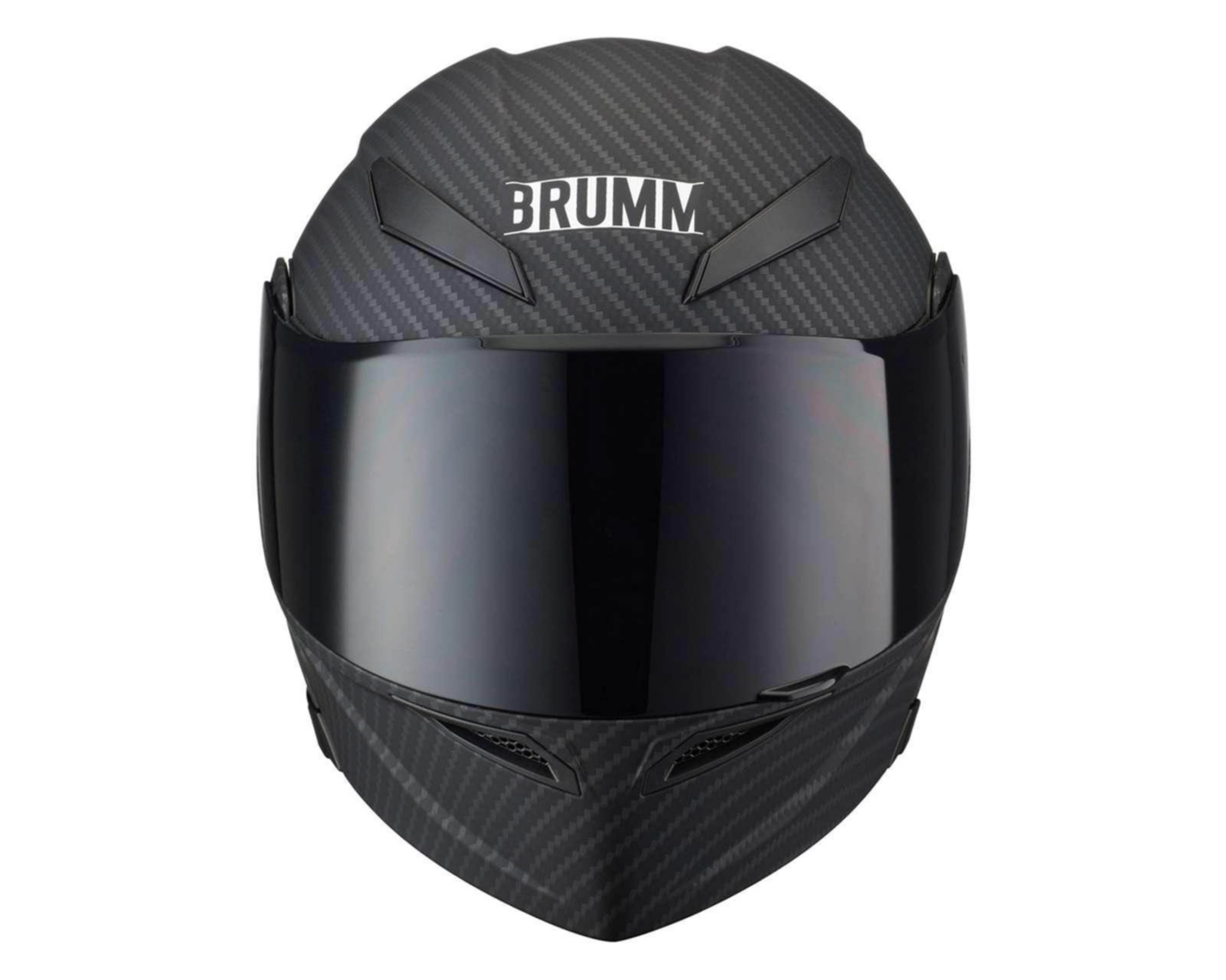 Foto 5 pulgar | Casco para Motociclista Brumm Extragrande Negro