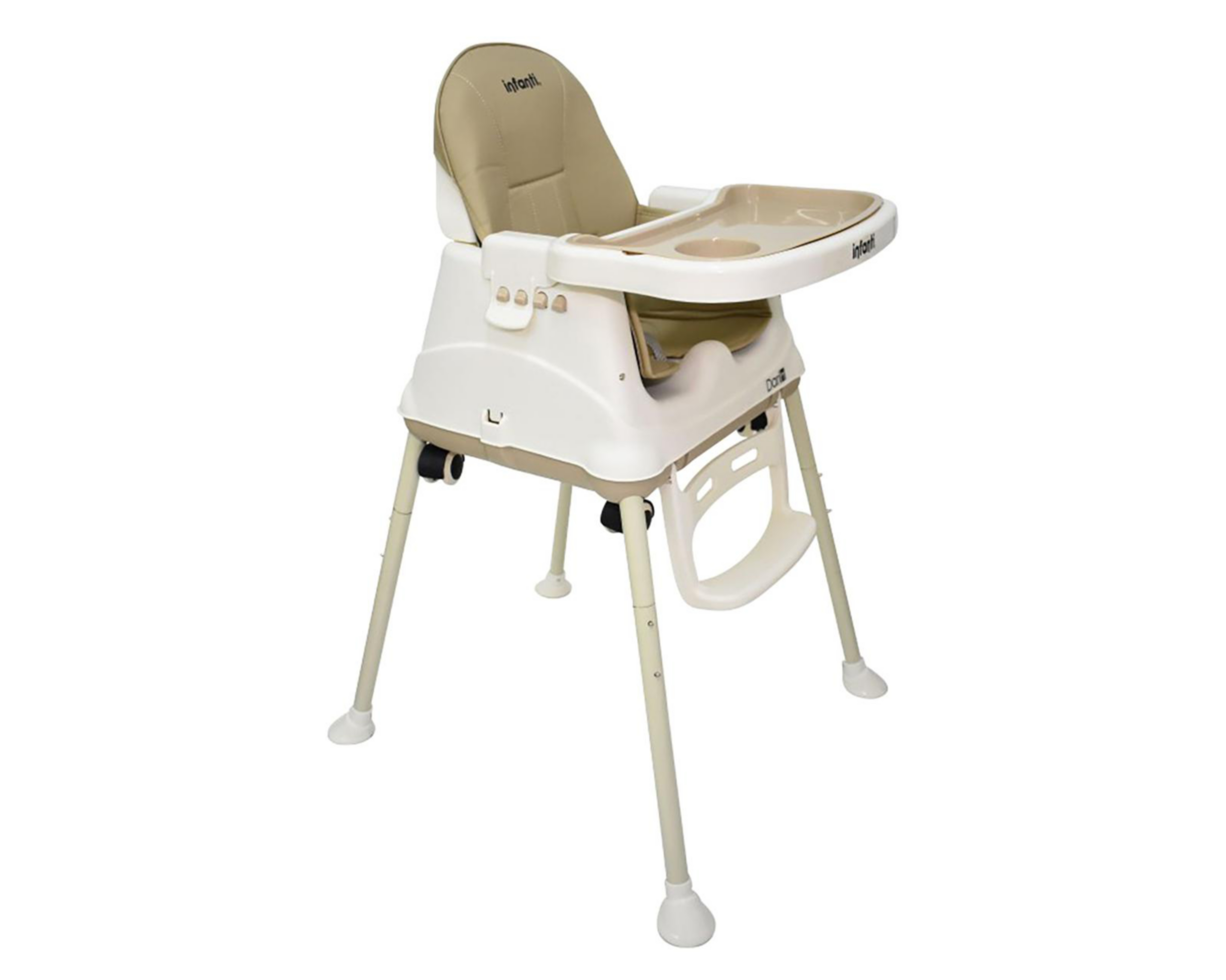 Foto 2 pulgar | Silla Alta Infanti  Darih Beige