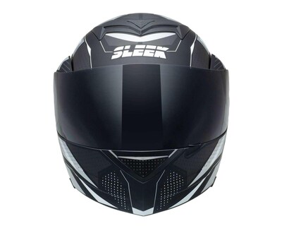 Foto 4 | Casco para Motociclista Sleek Grande Visor Antirrasguños Negro