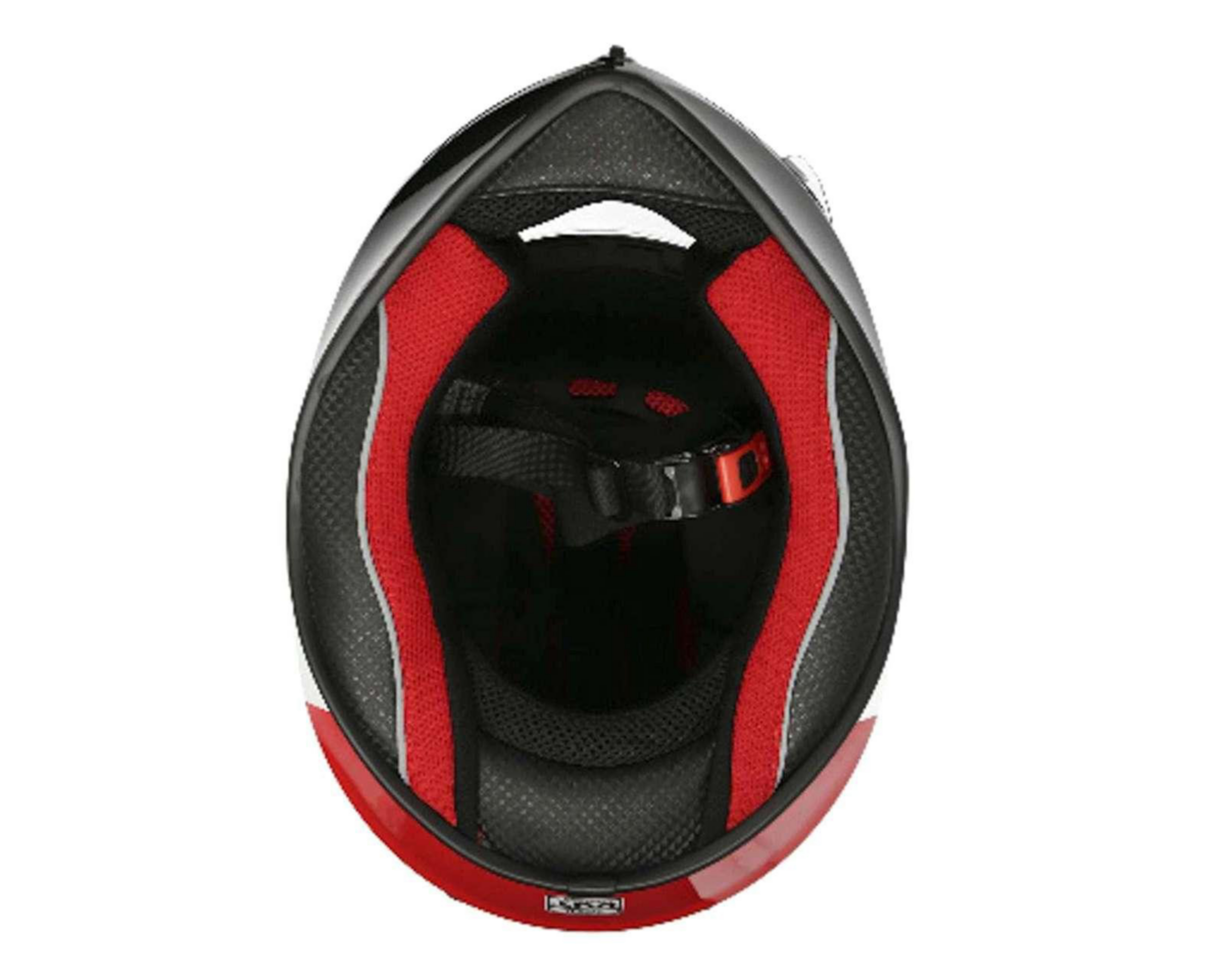 Foto 9 pulgar | Casco para Motociclista Brumm Mediano Negro