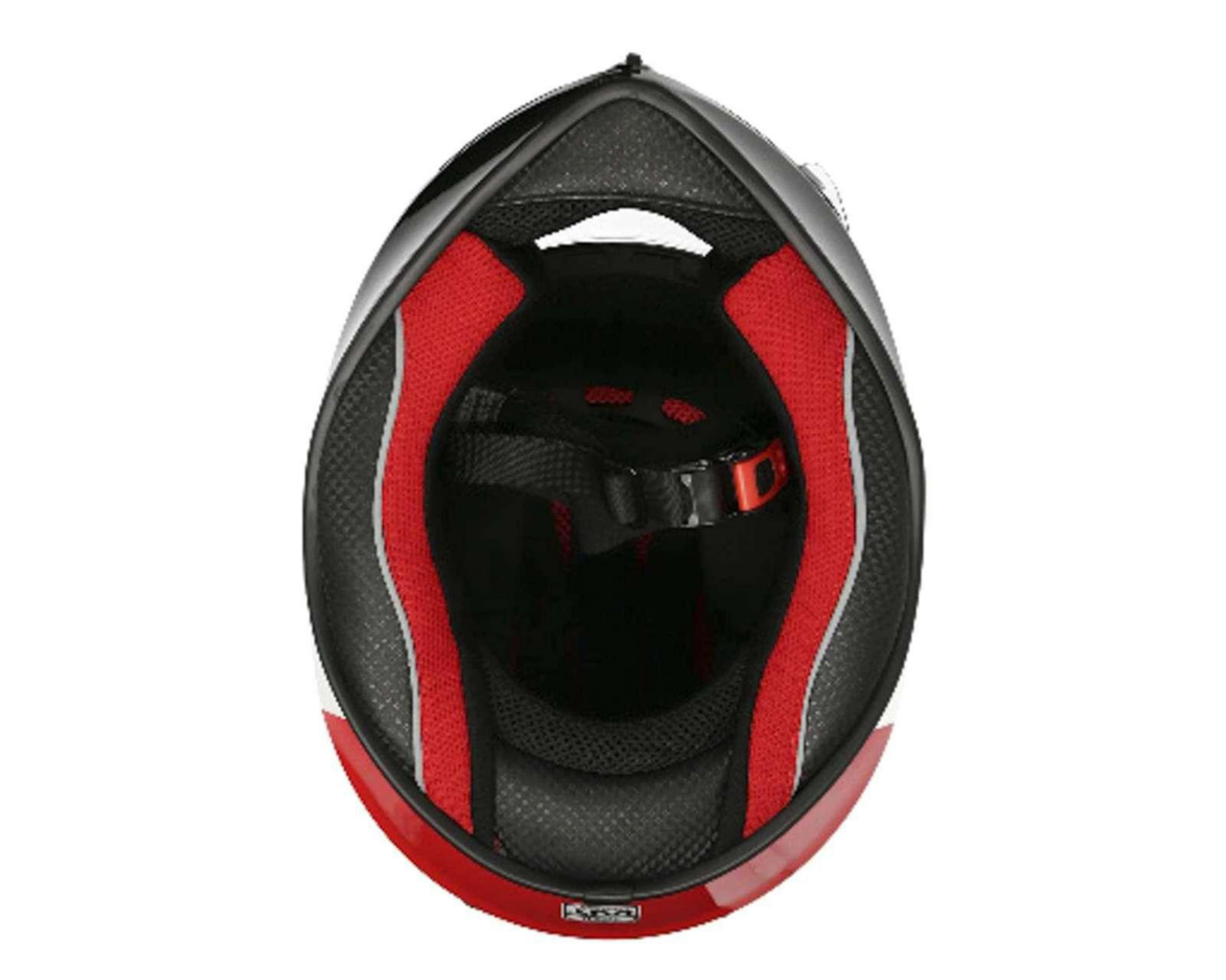 Foto 9 pulgar | Casco para Motociclista Brumm Extragrande Negro
