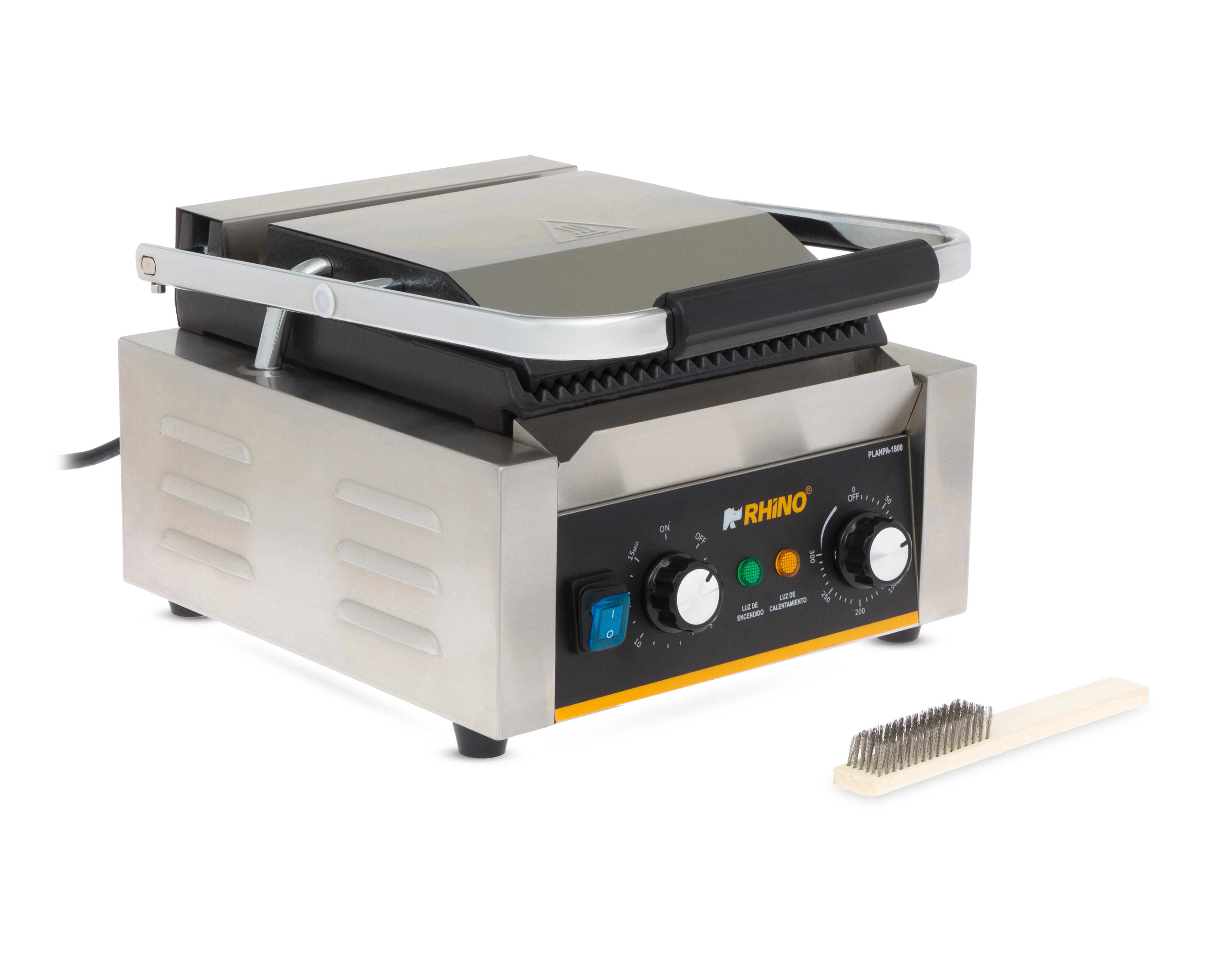 Plancha Panini Rhino 2 Porciones $3,699