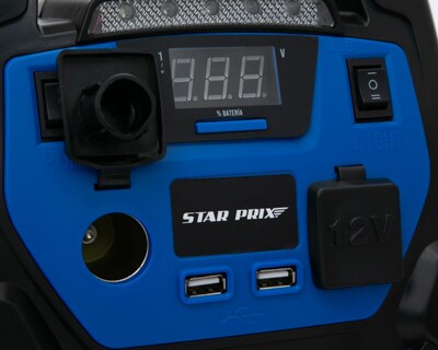 Foto 6 | Inflador de Llantas Portátil y Cargador de Batería para Coche Starprix