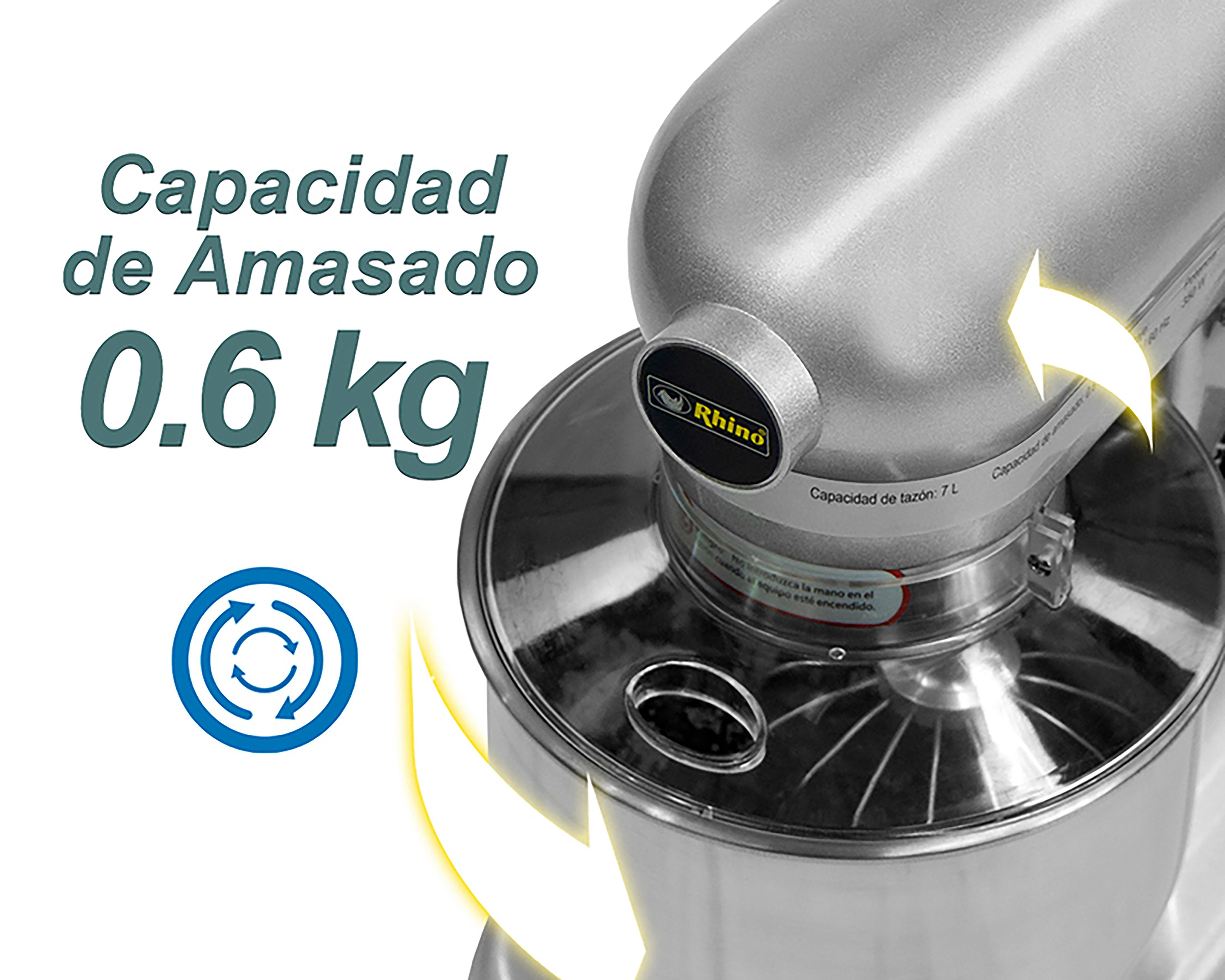 Foto 5 | Batidora de Pedestal Rhino con 3 Velocidades