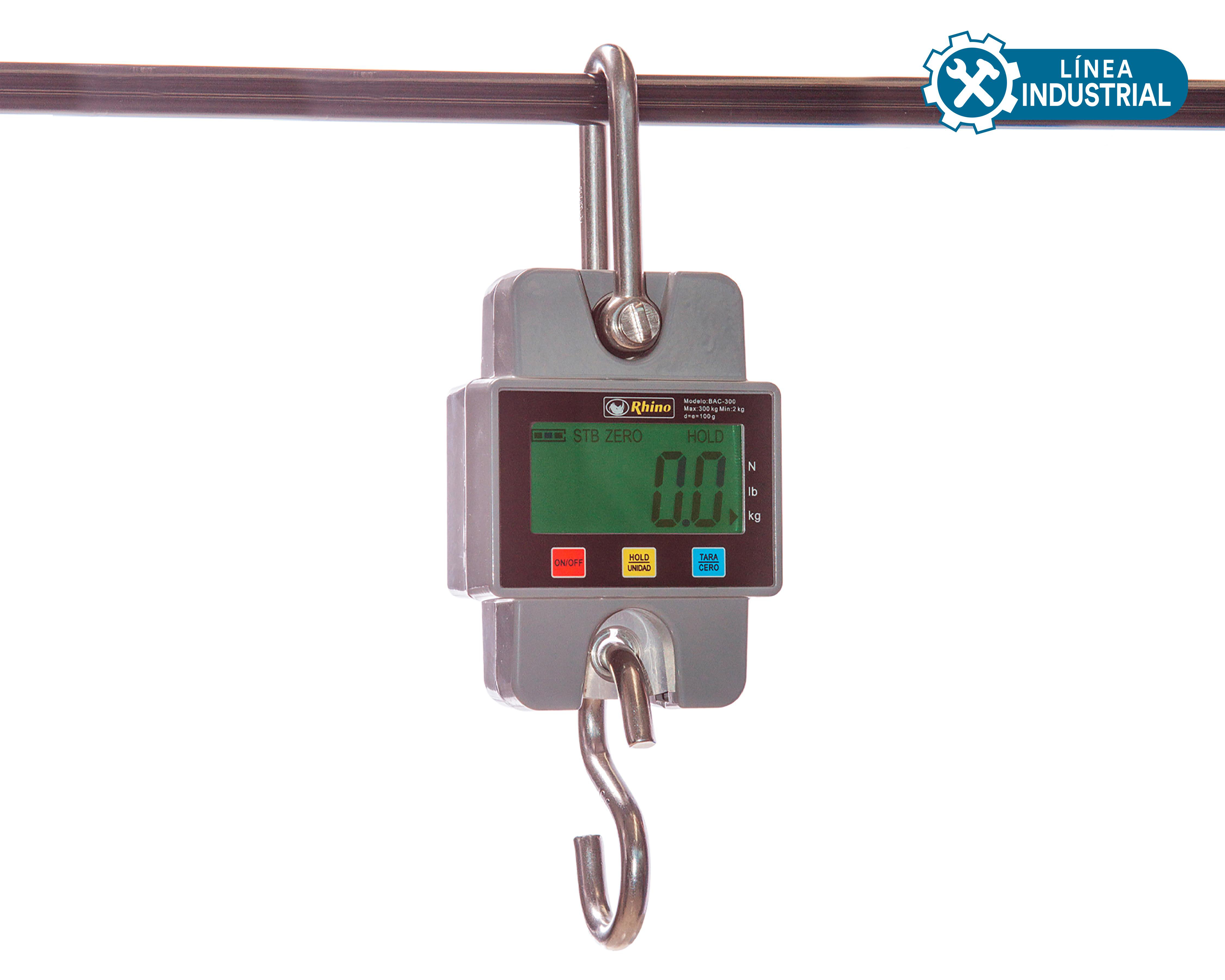Báscula de Acero Rhino BAC-300 $1,599