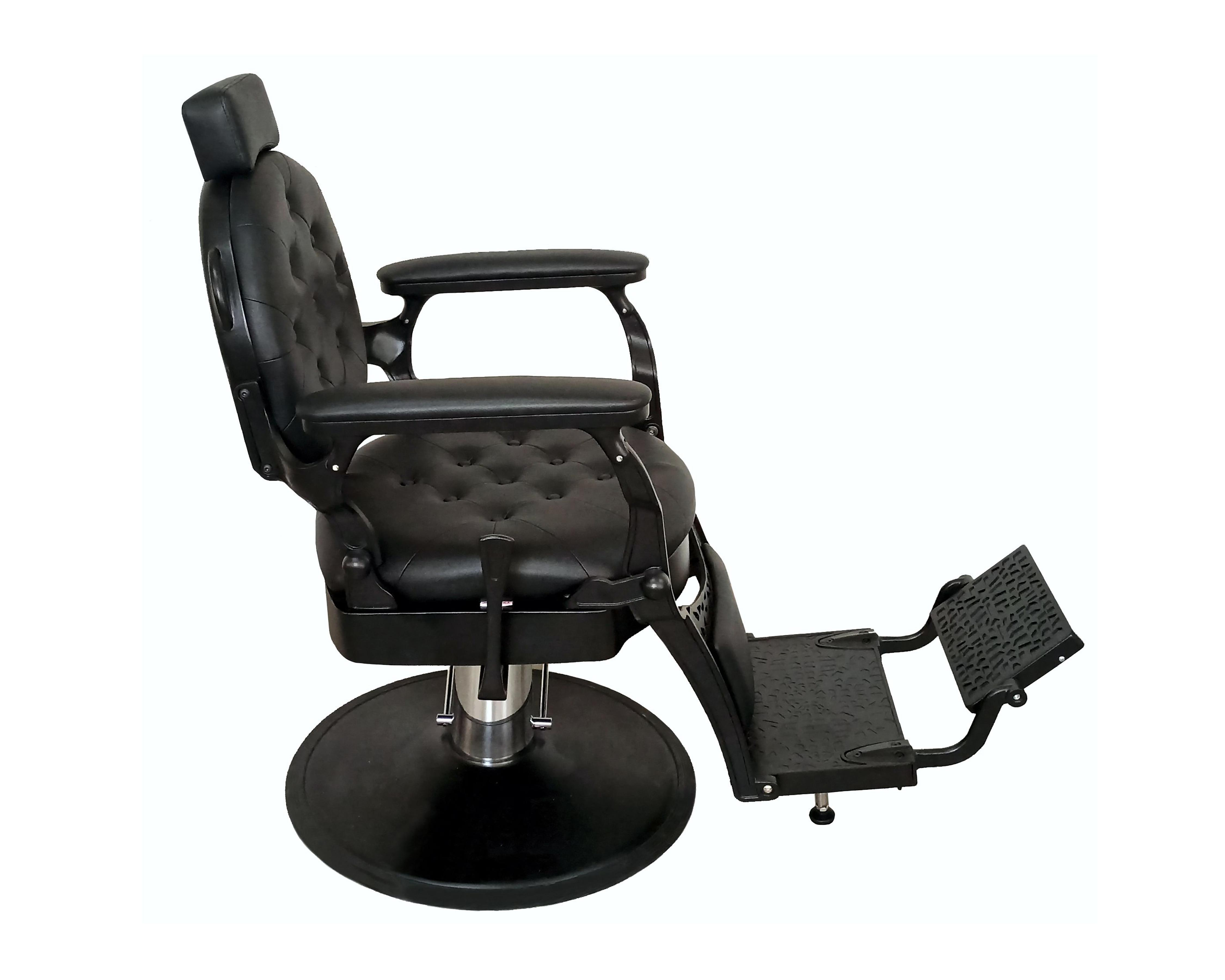 Foto 4 pulgar | Silla para Barbería Letmex Negra