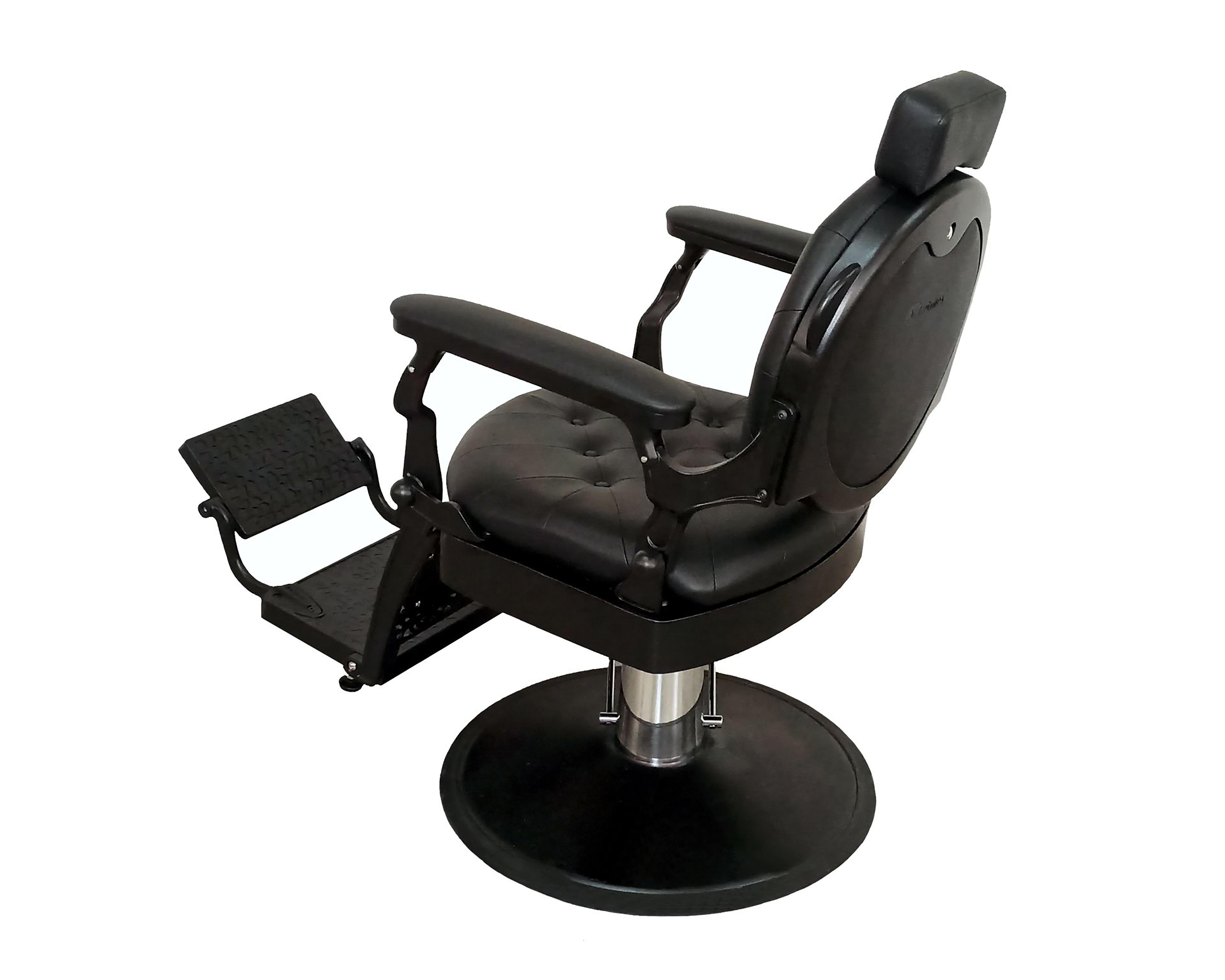 Foto 7 pulgar | Silla para Barbería Letmex Negra