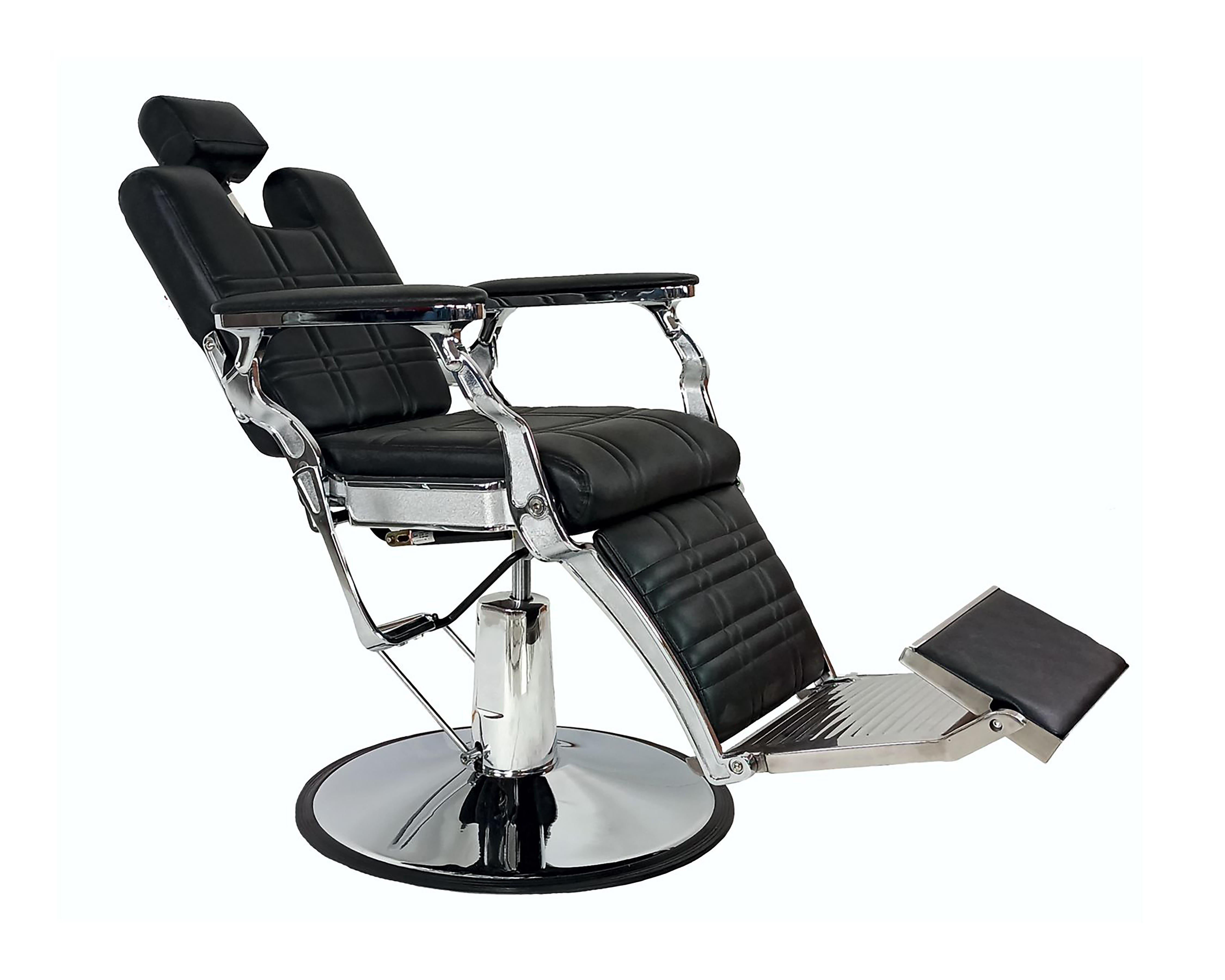 Foto 5 pulgar | Silla para Barbería Letmex Negro