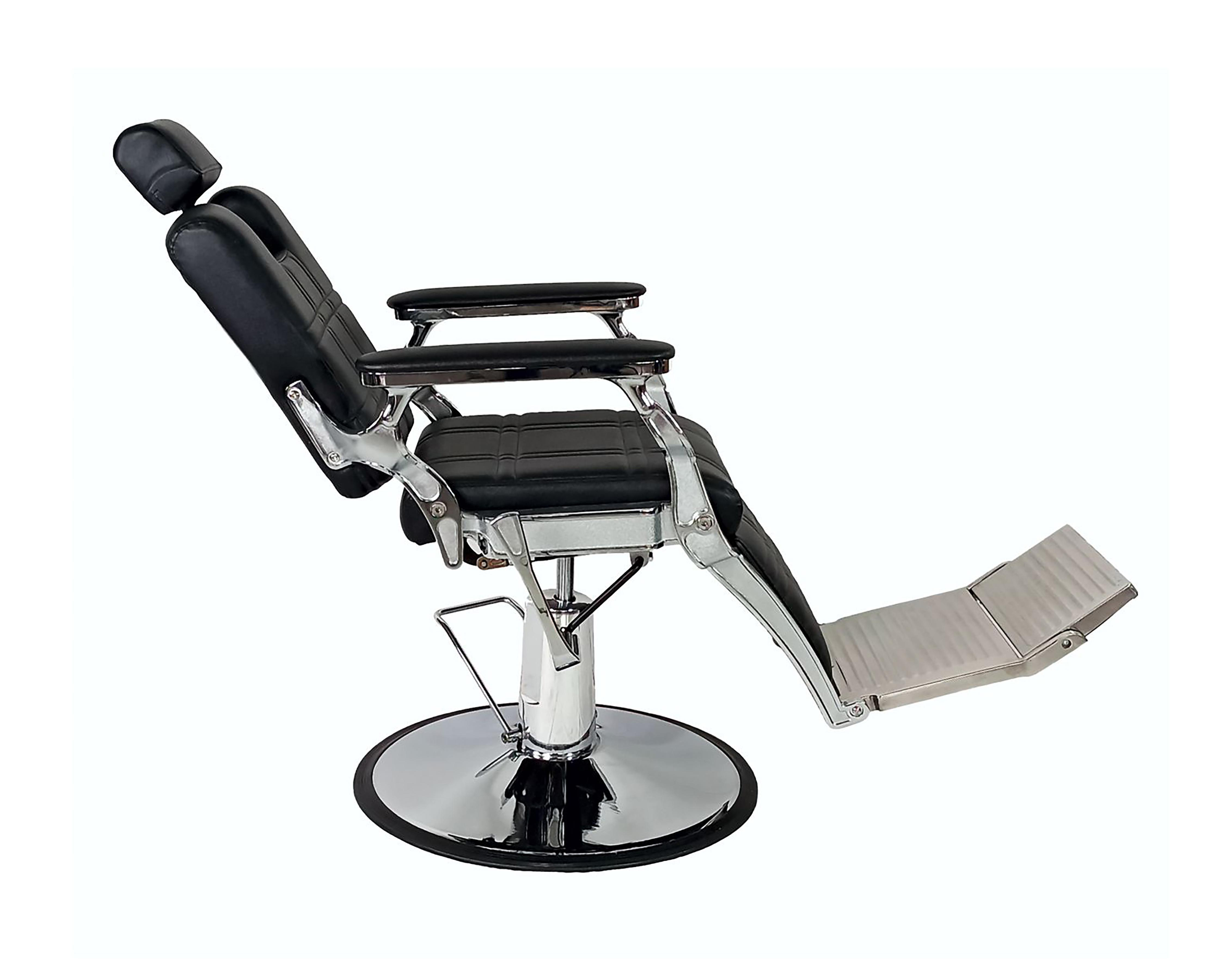 Foto 6 pulgar | Silla para Barbería Letmex Negro